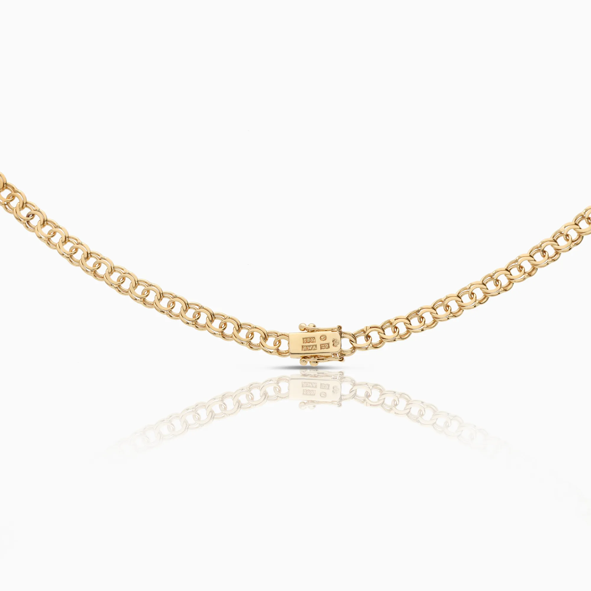 Bismarck necklace 22.12g 18K gold
