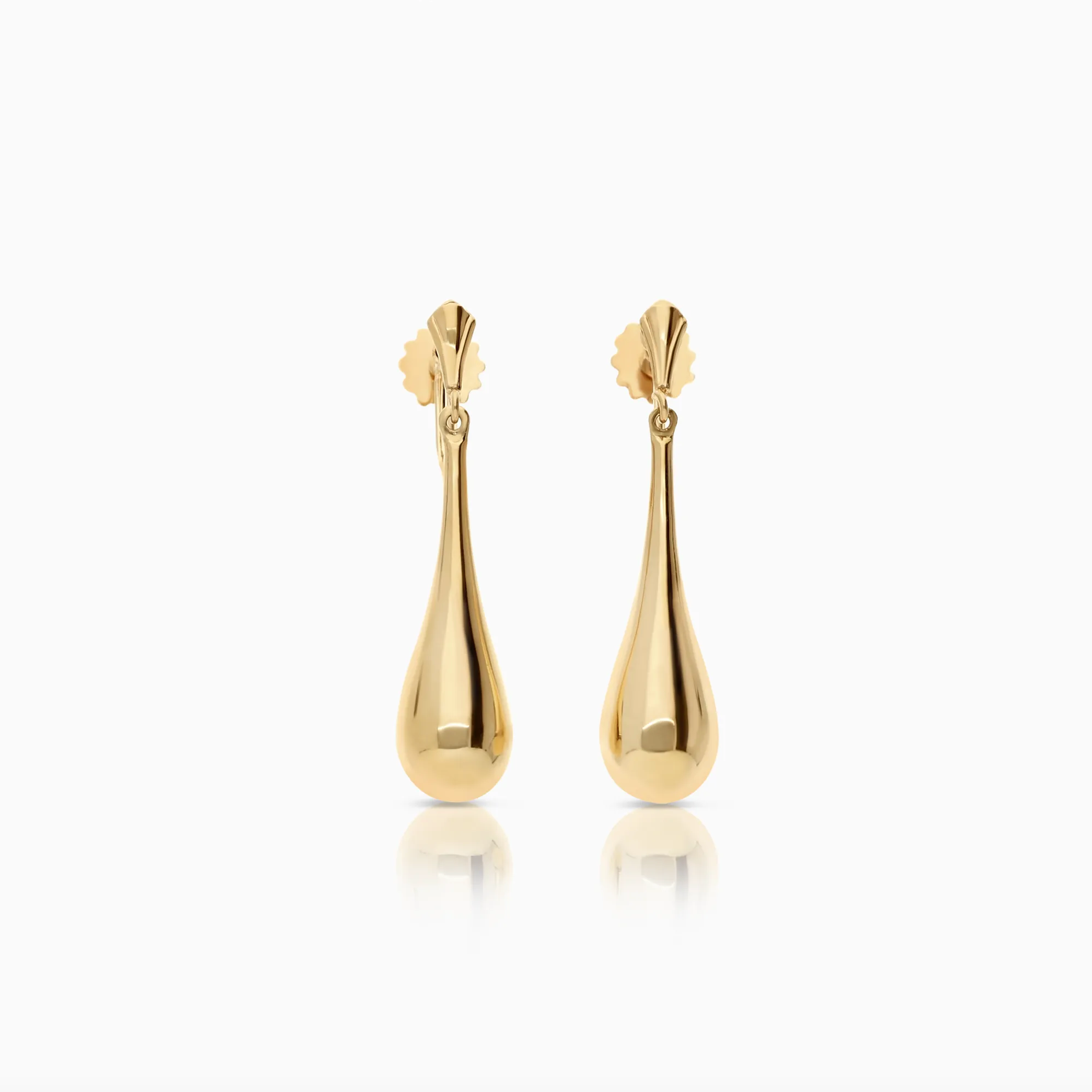 Drop earrings 2.68g 18K gold