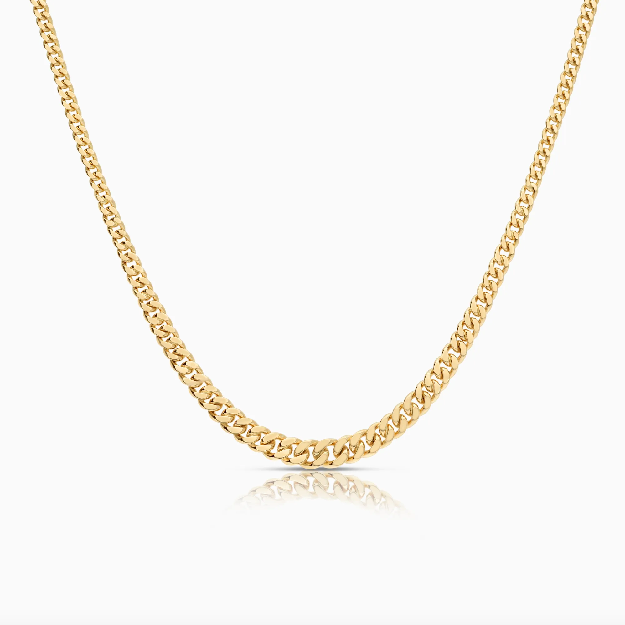 Curb chain 24.68g 18K gold