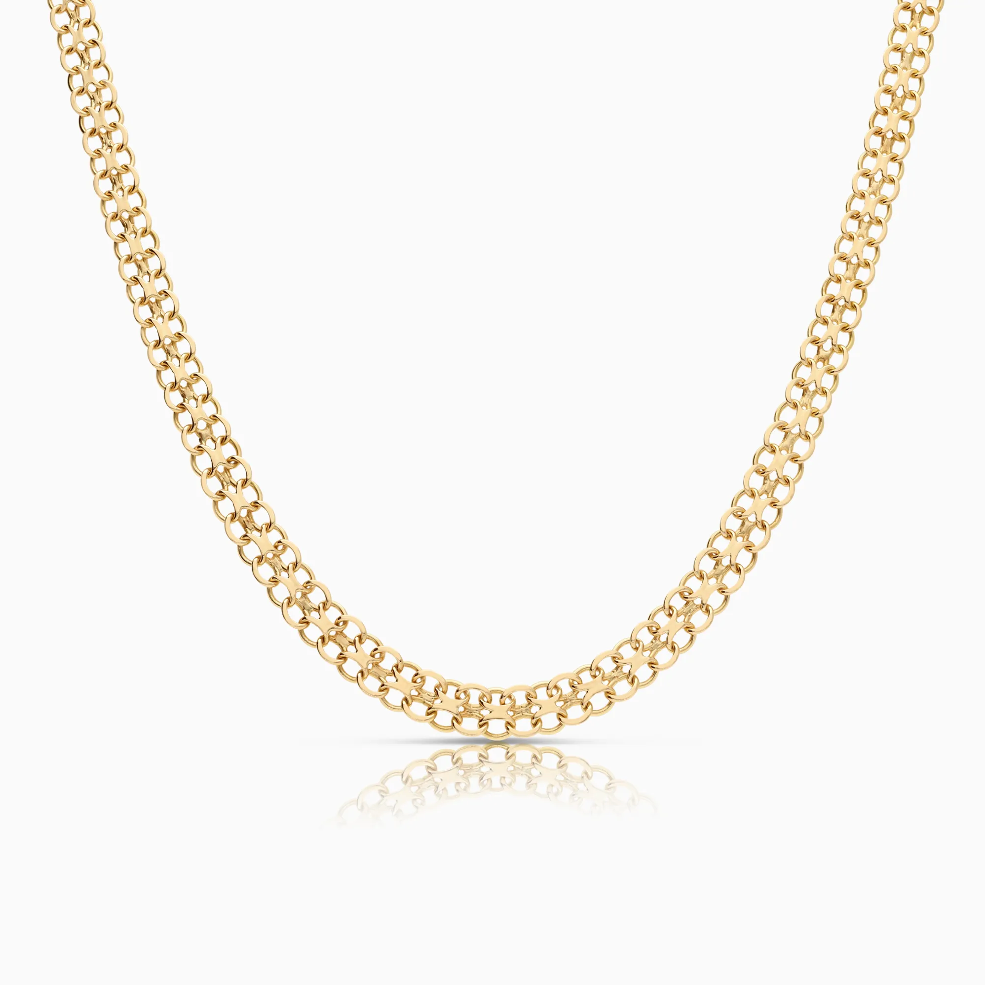 X-länk halsband 20,10g 18K guld