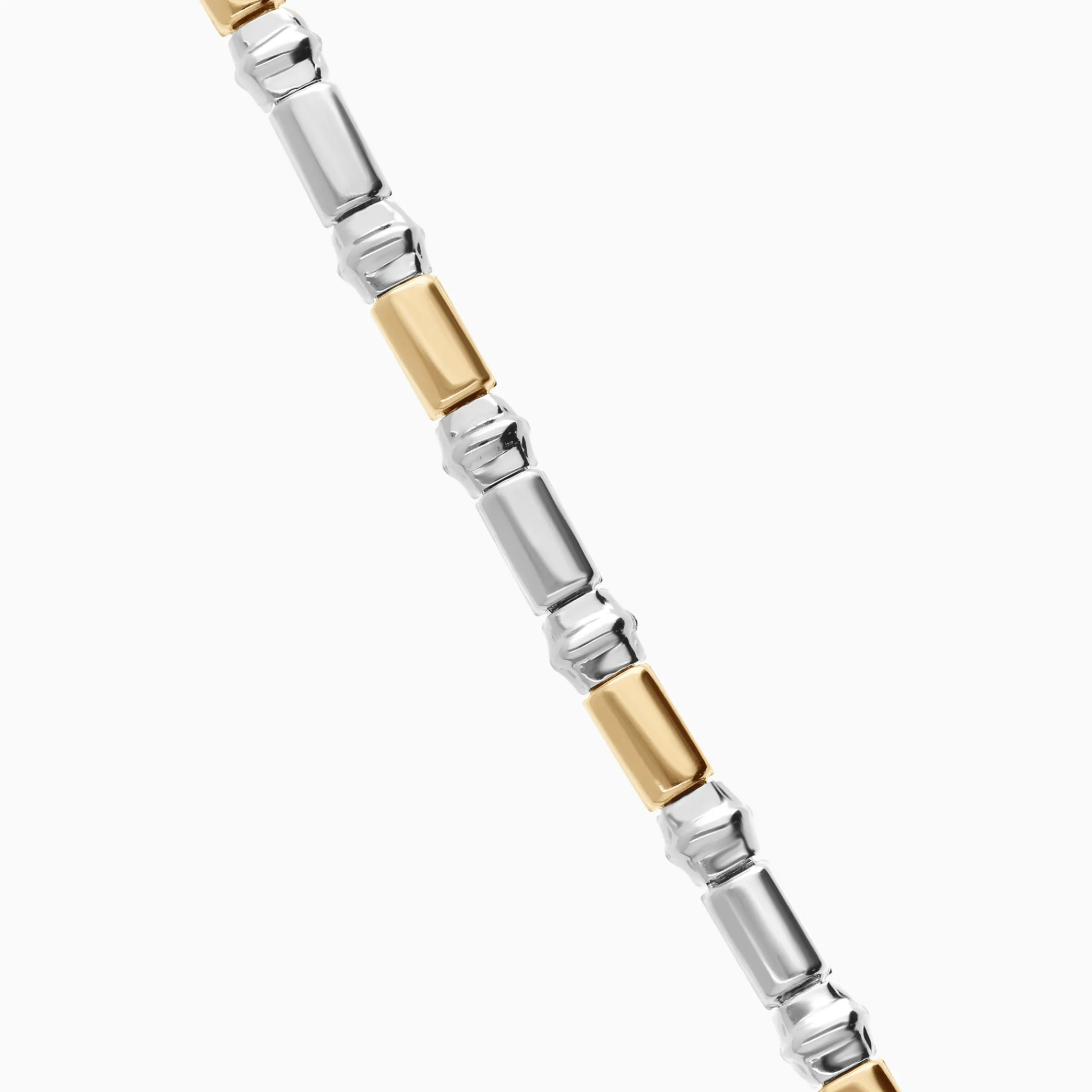 Gold Bracelet 8.85g 14K Yellow/White Gold