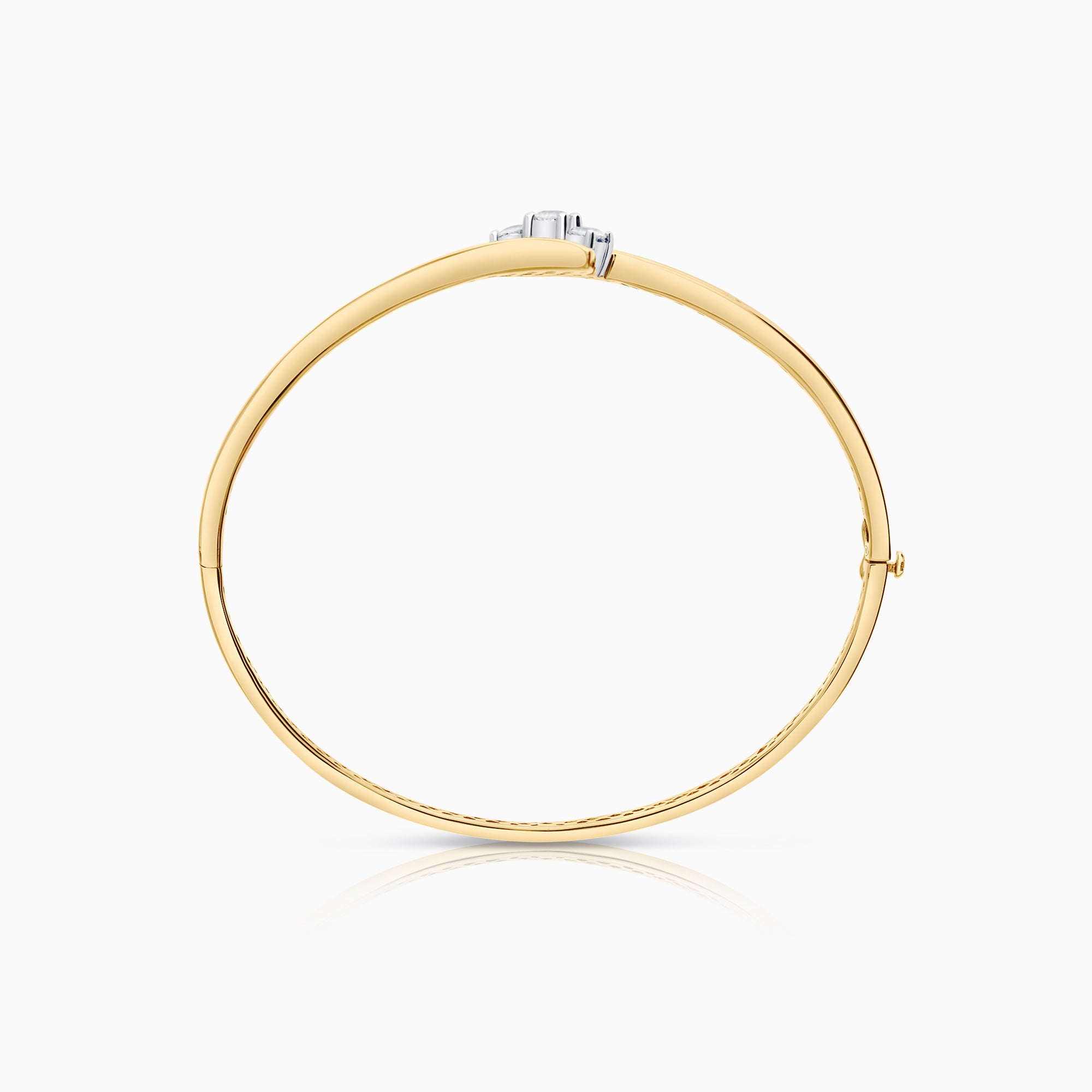 Armring med diamanter 1,51ct 9K guld