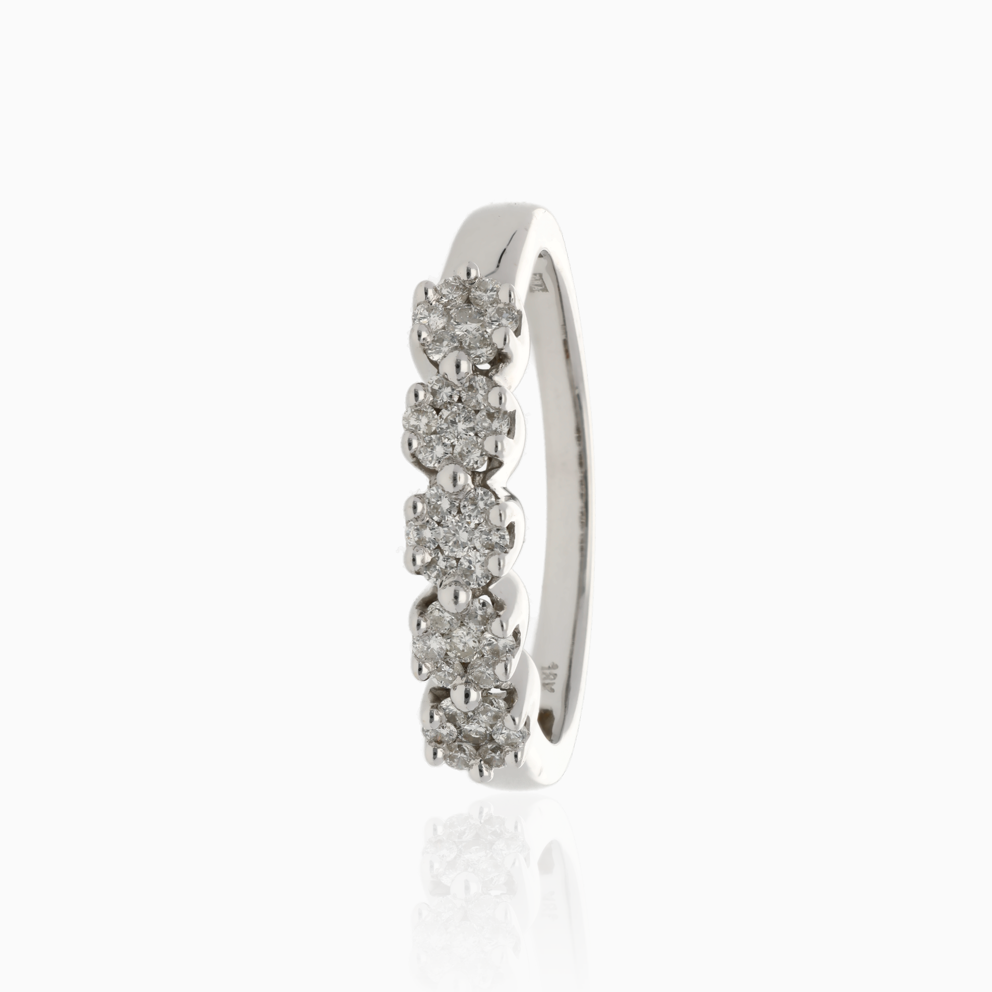 Diamond ring 0.40ct 18K
