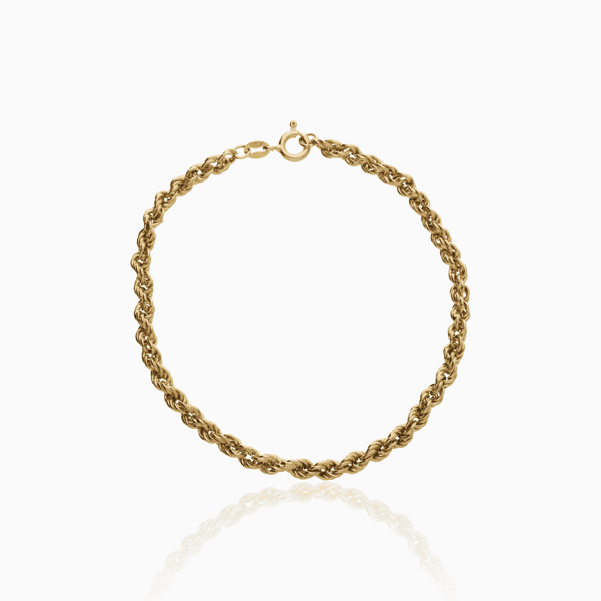 Rope bracelet 3.50g 14K