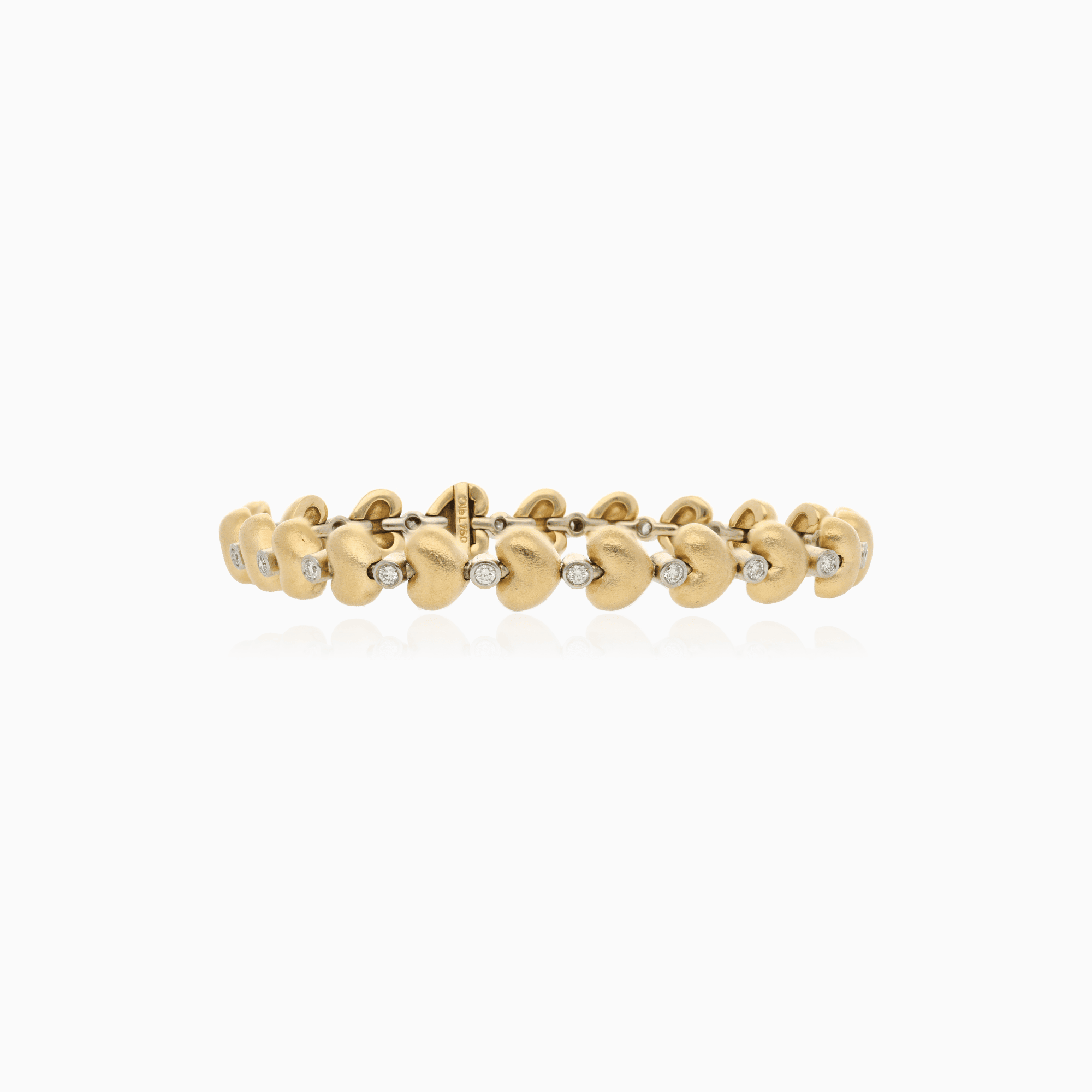 Ole Lynggard bracelet 0.63ct 18K