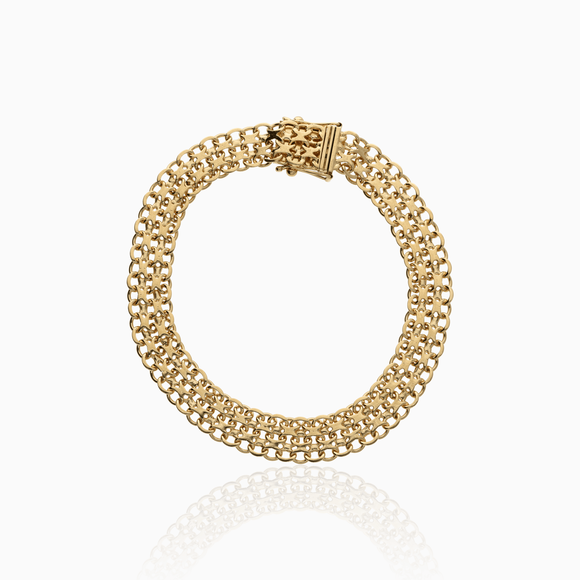 X-link bracelet 15.60g 18K