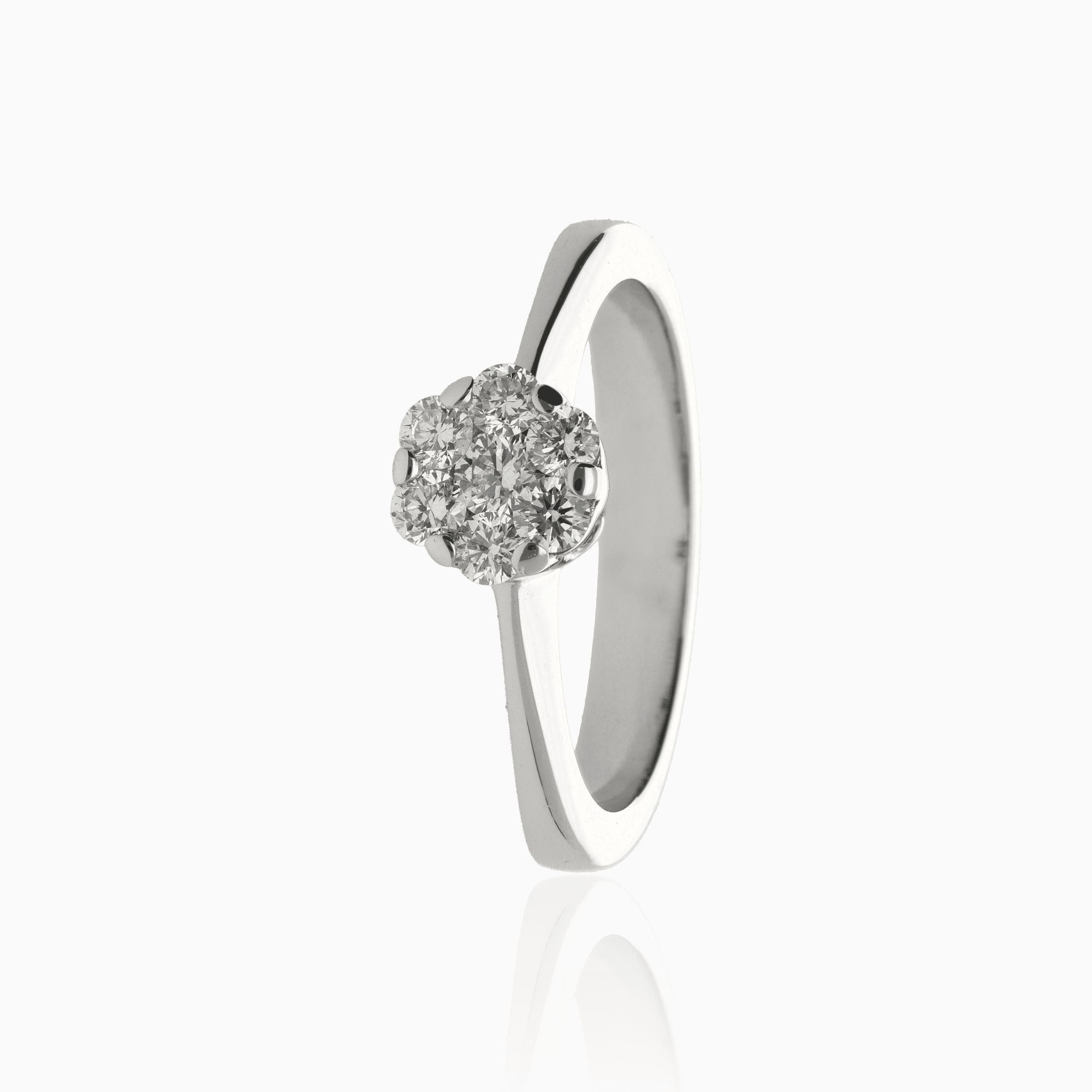 Diamond ring 0.25ct 18K