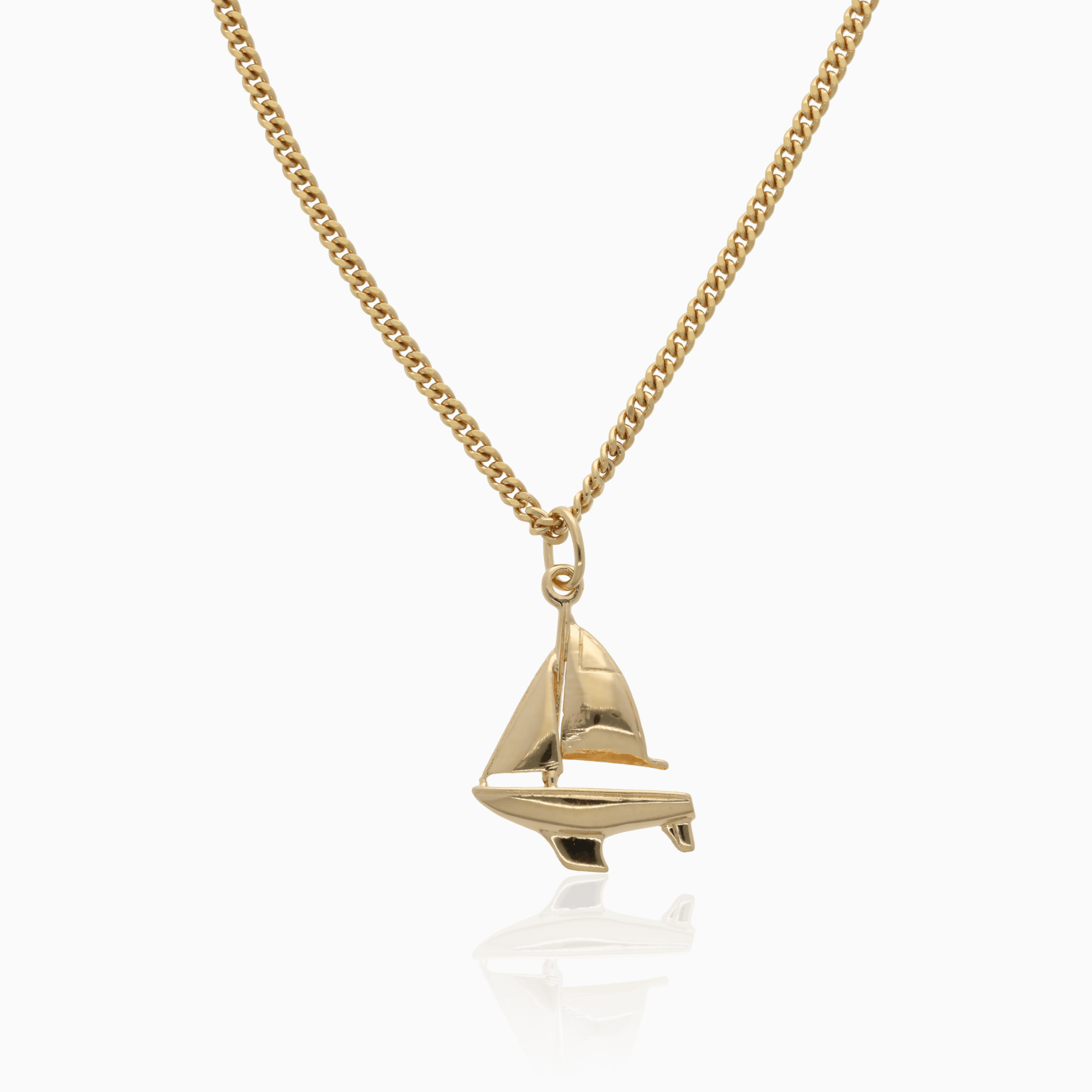 Gold necklace with pendant 10.6g 18K