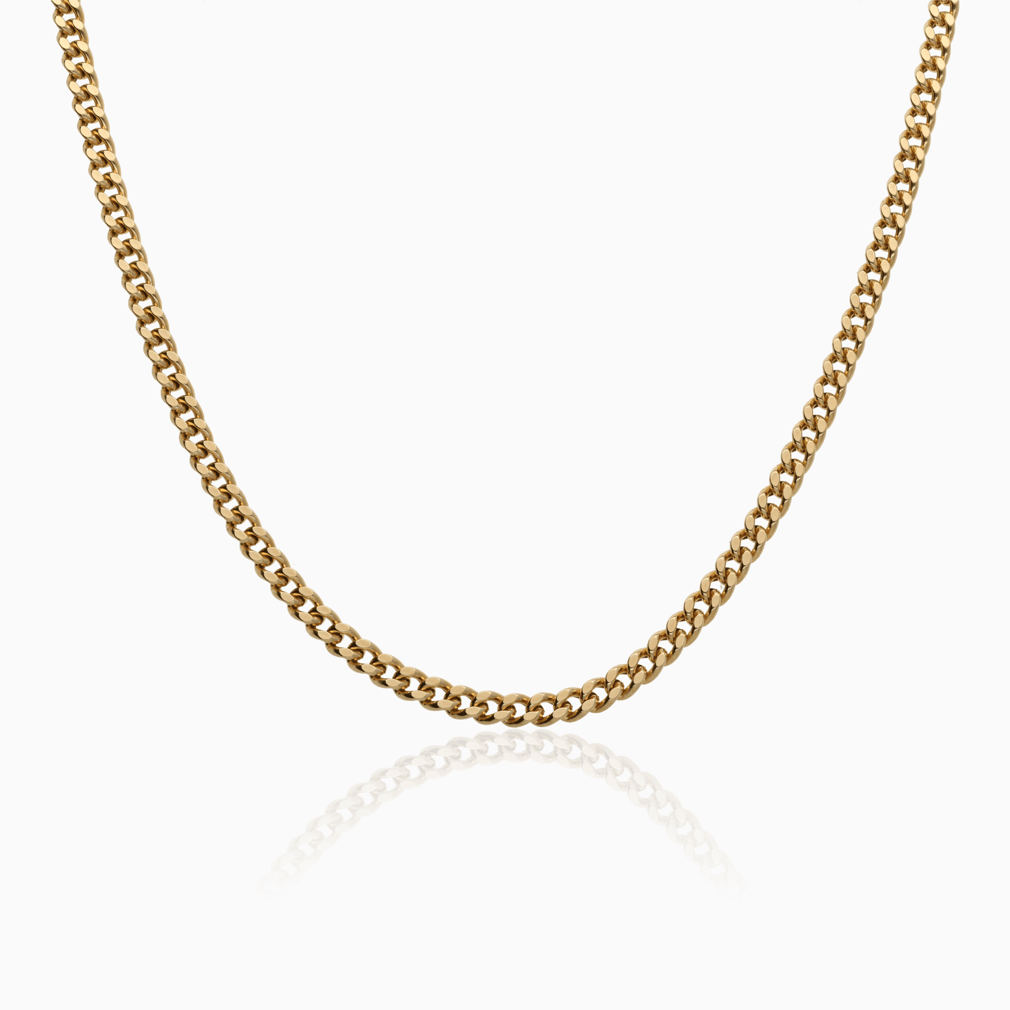 Curb Link Hollow 9.00g 18K Gold
