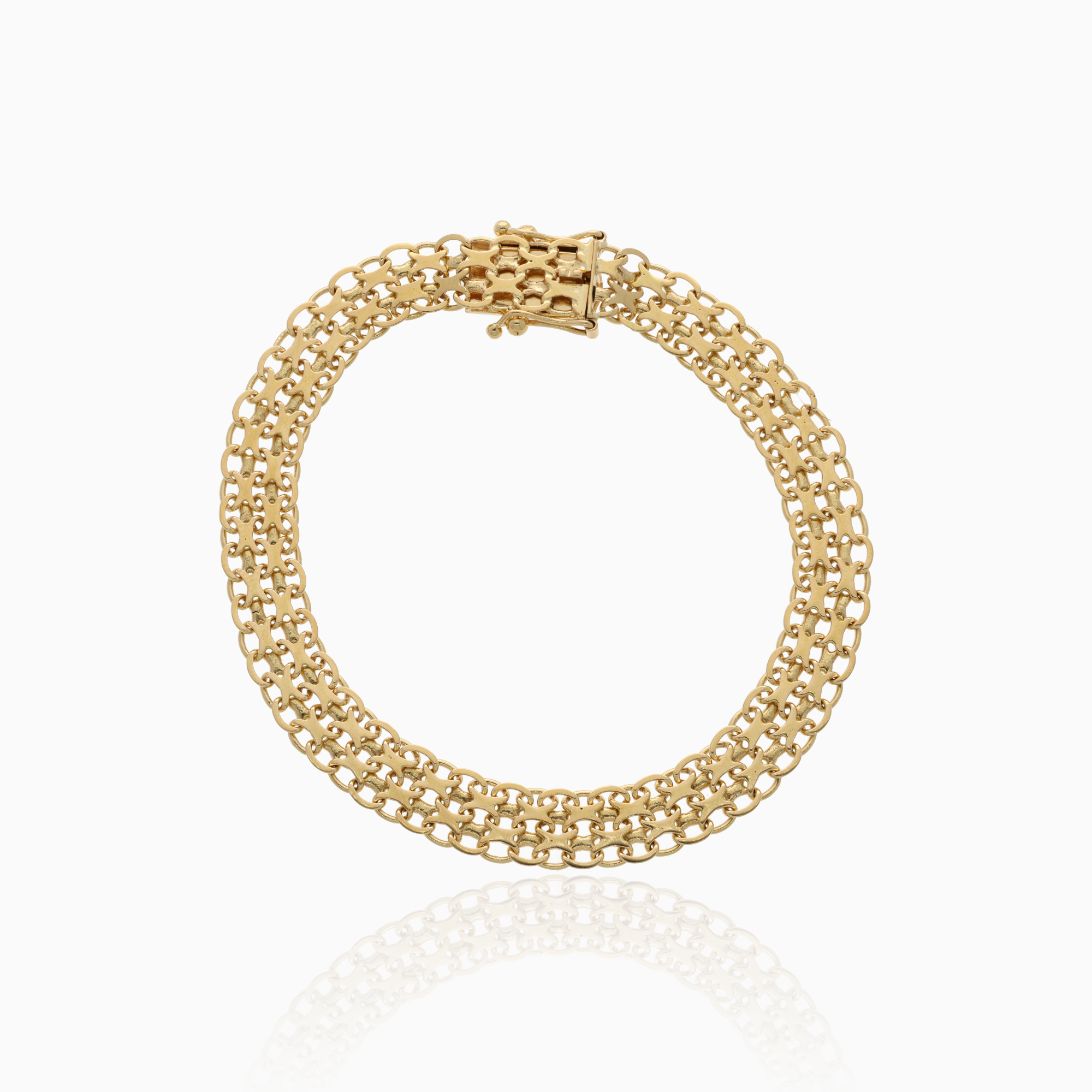 X-link bracelet 9.60g 18K