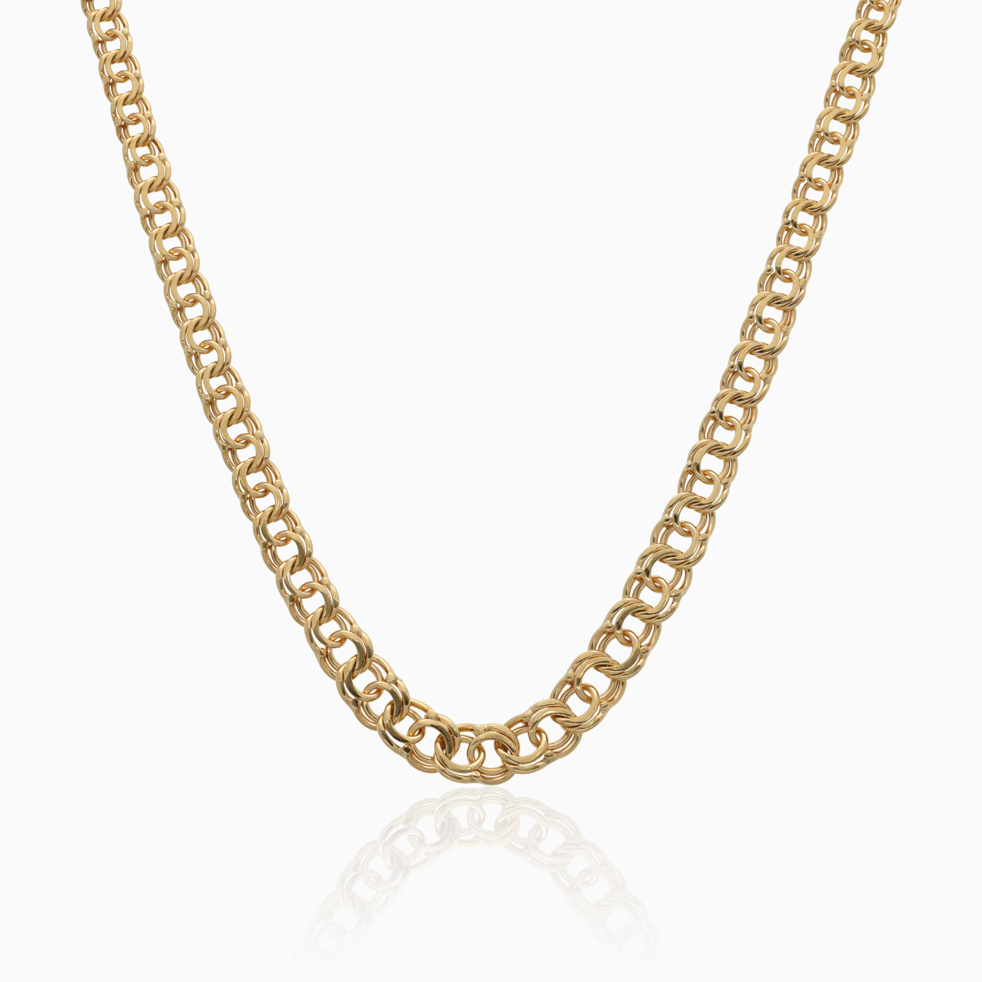 Bismarck necklace 13.0g 18K gold
