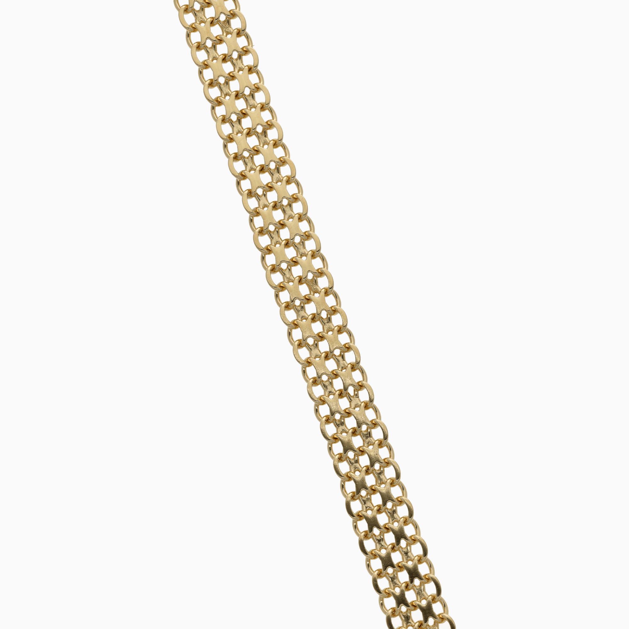 X-link Bracelet 11.90g 18K Gold