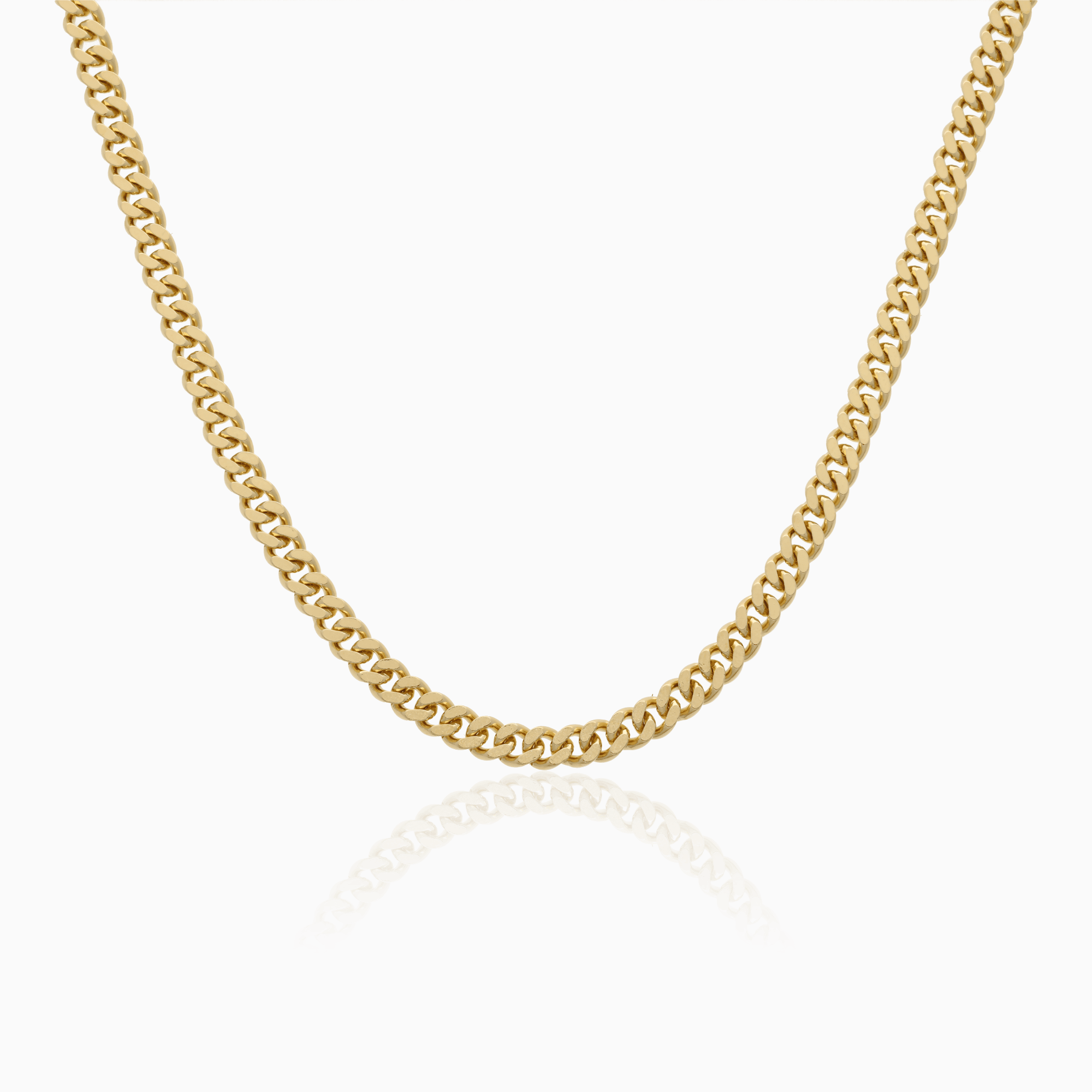 Curb chain 29.25g 18K gold