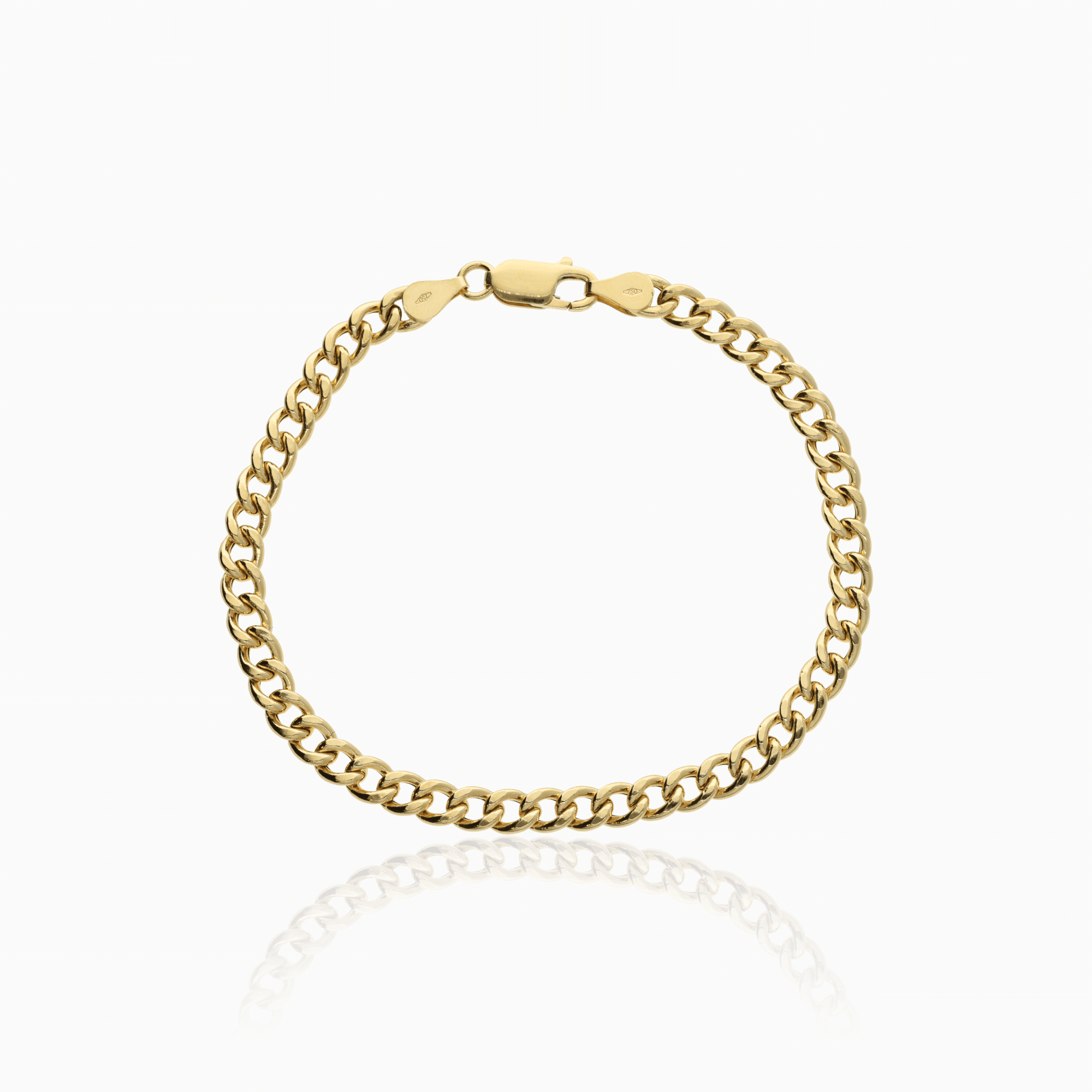 Curb bracelet 8.37g 18K gold