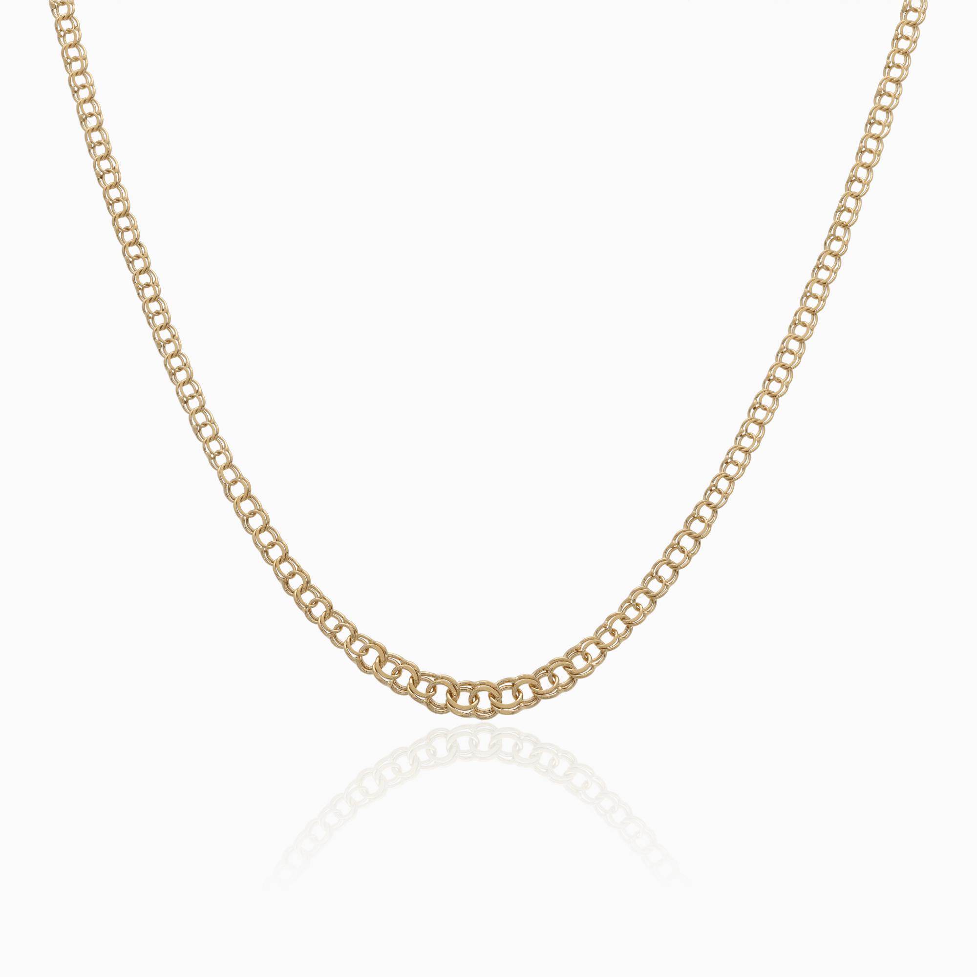 Bismarck halsband 4,95g 18K guld