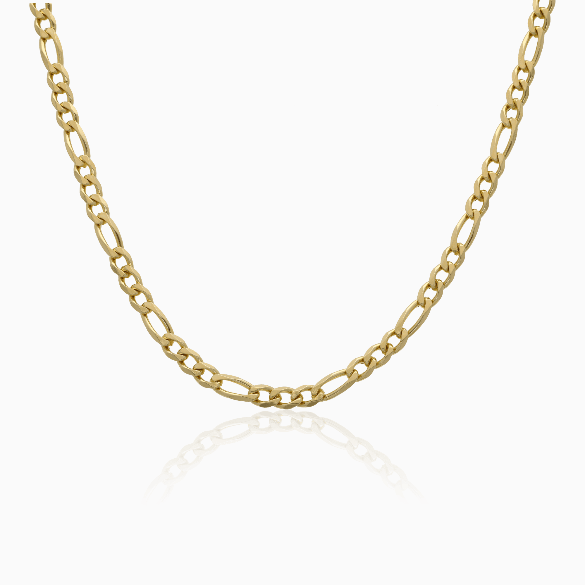 Figaro necklace 31.8g 18K gold