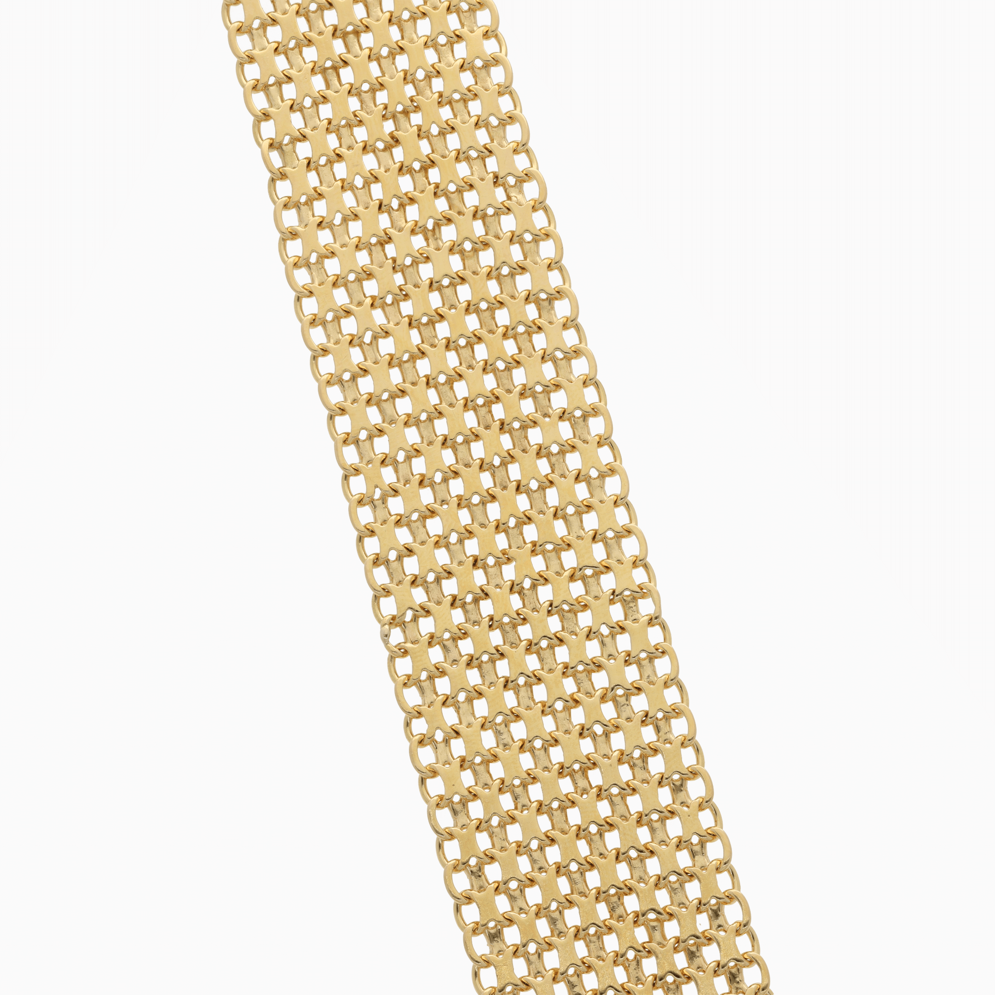 Armband X-länk 45g 18K guld