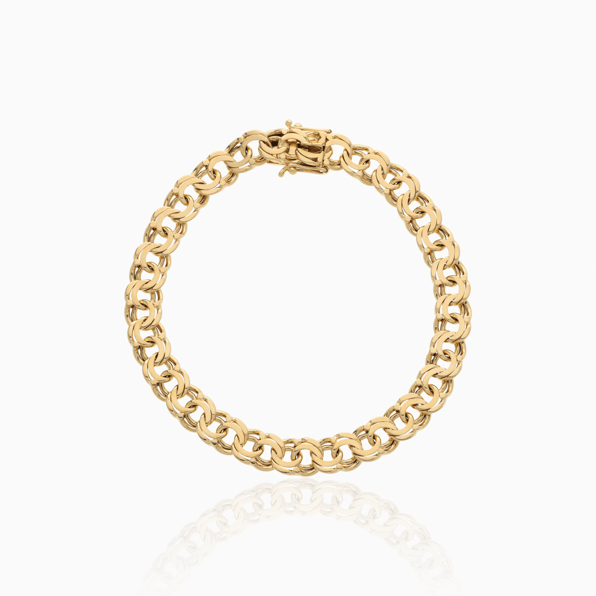 Bismarck bracelet 18.95g 18K gold