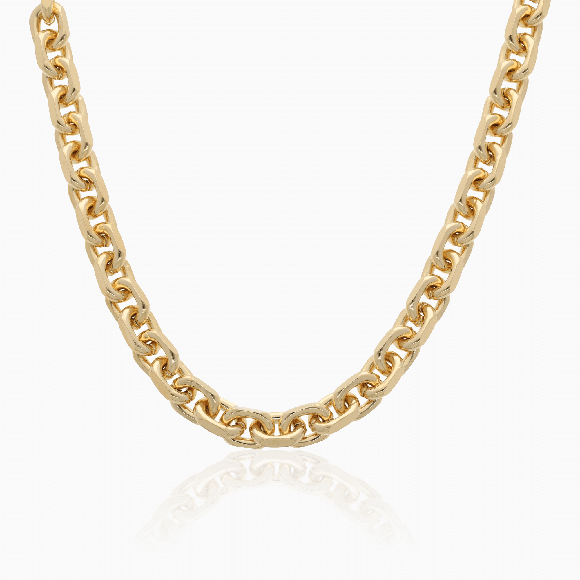 Cable Link 129.56g 18K gold