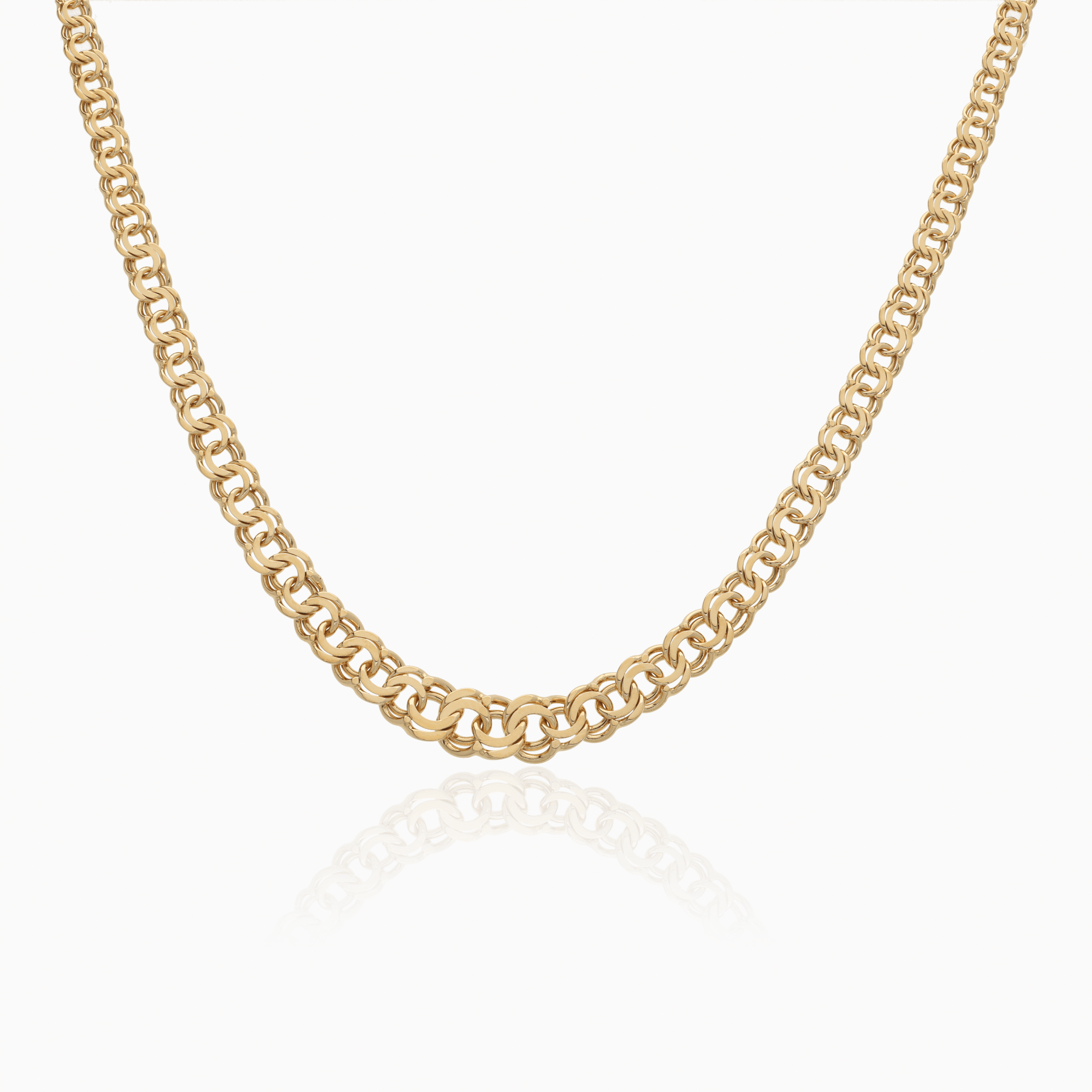 Classic Bismarck necklace 13.05g 18K gold