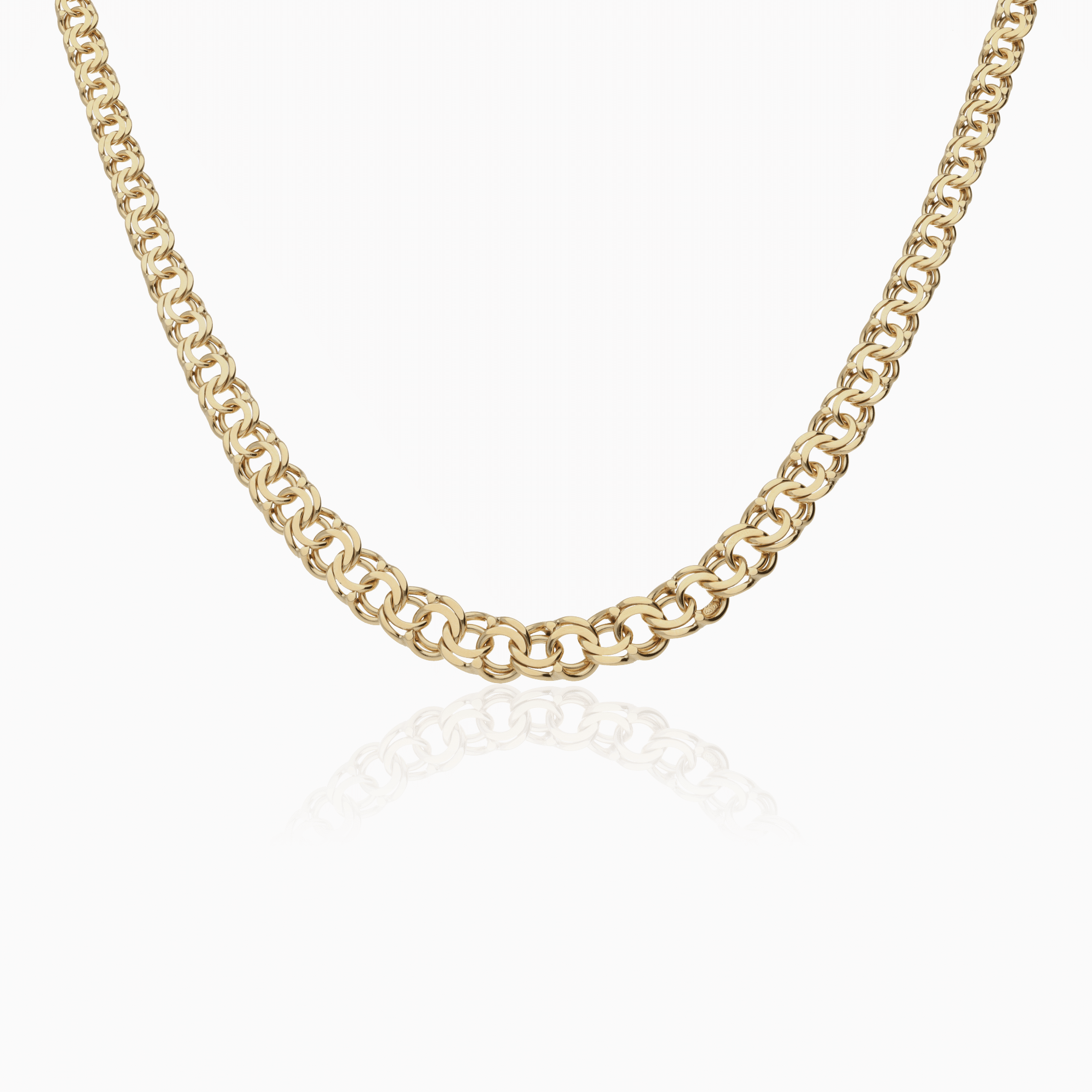 Classic Bismarck necklace 16.05g 18K gold
