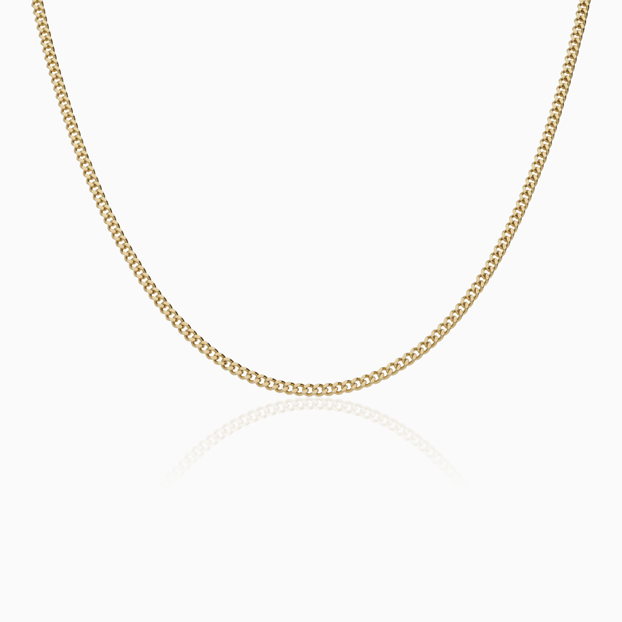 Curb link 9.45g 18K gold