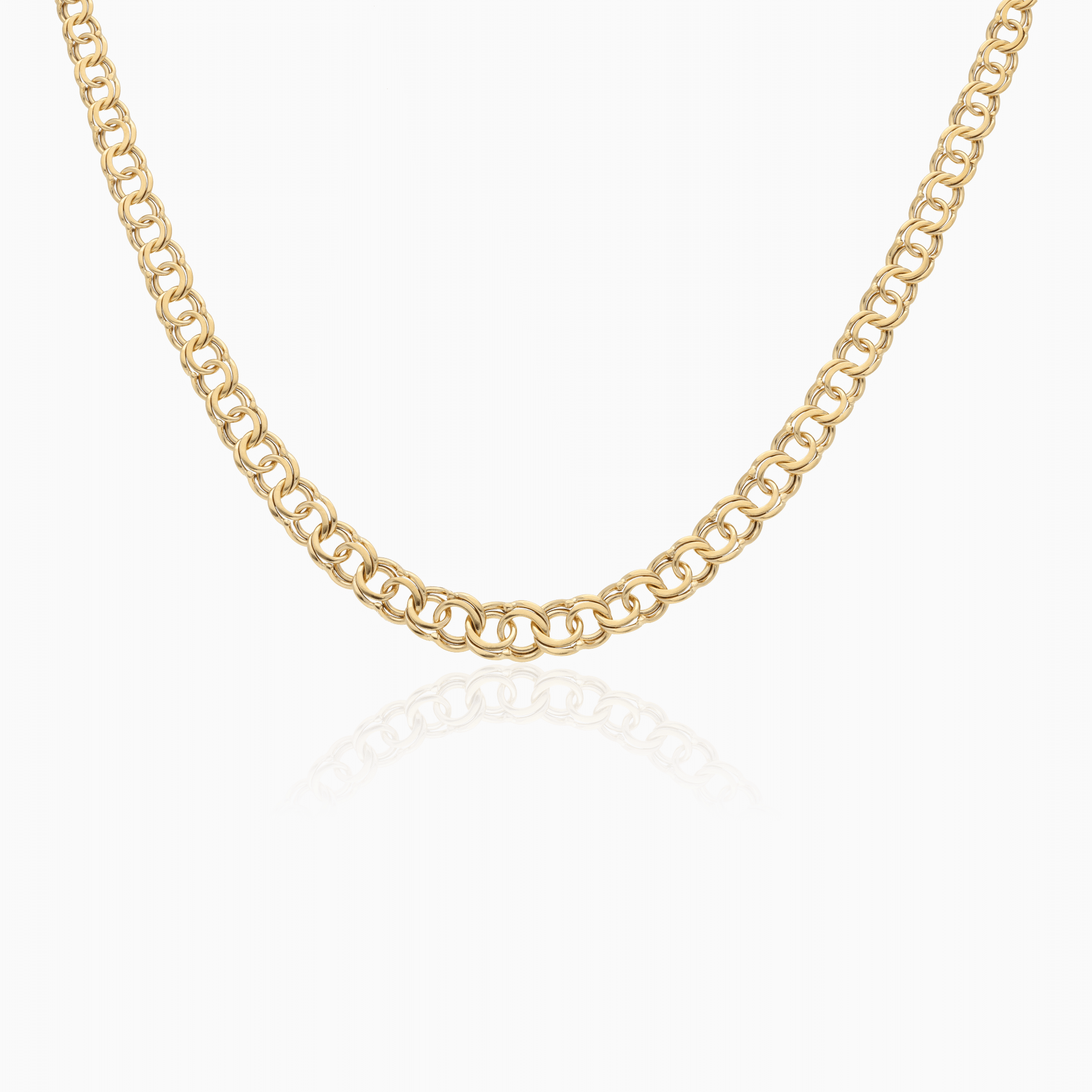 Bismarck necklace 15.8g 18K gold