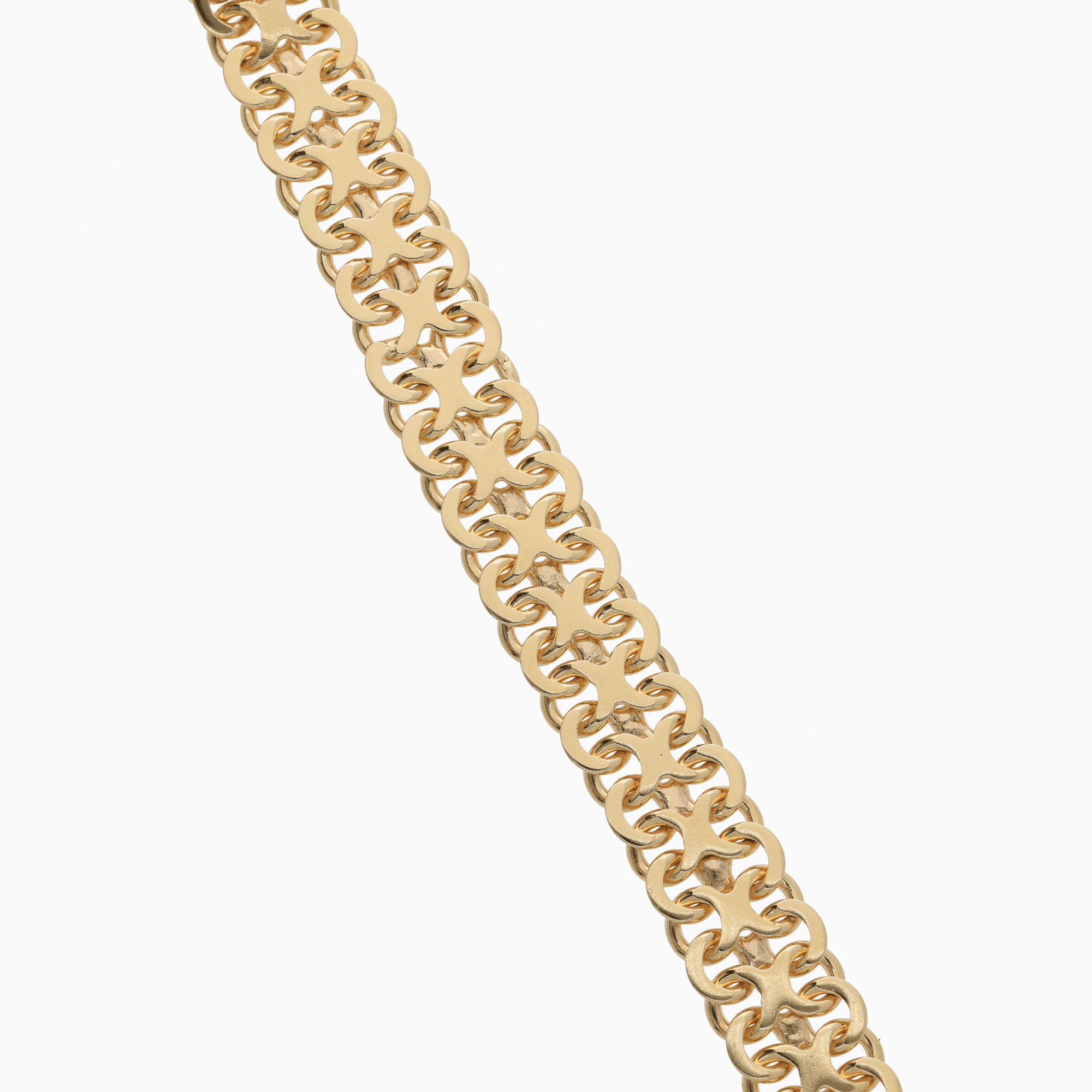 X-Link Bracelet 28.3g 18K Gold