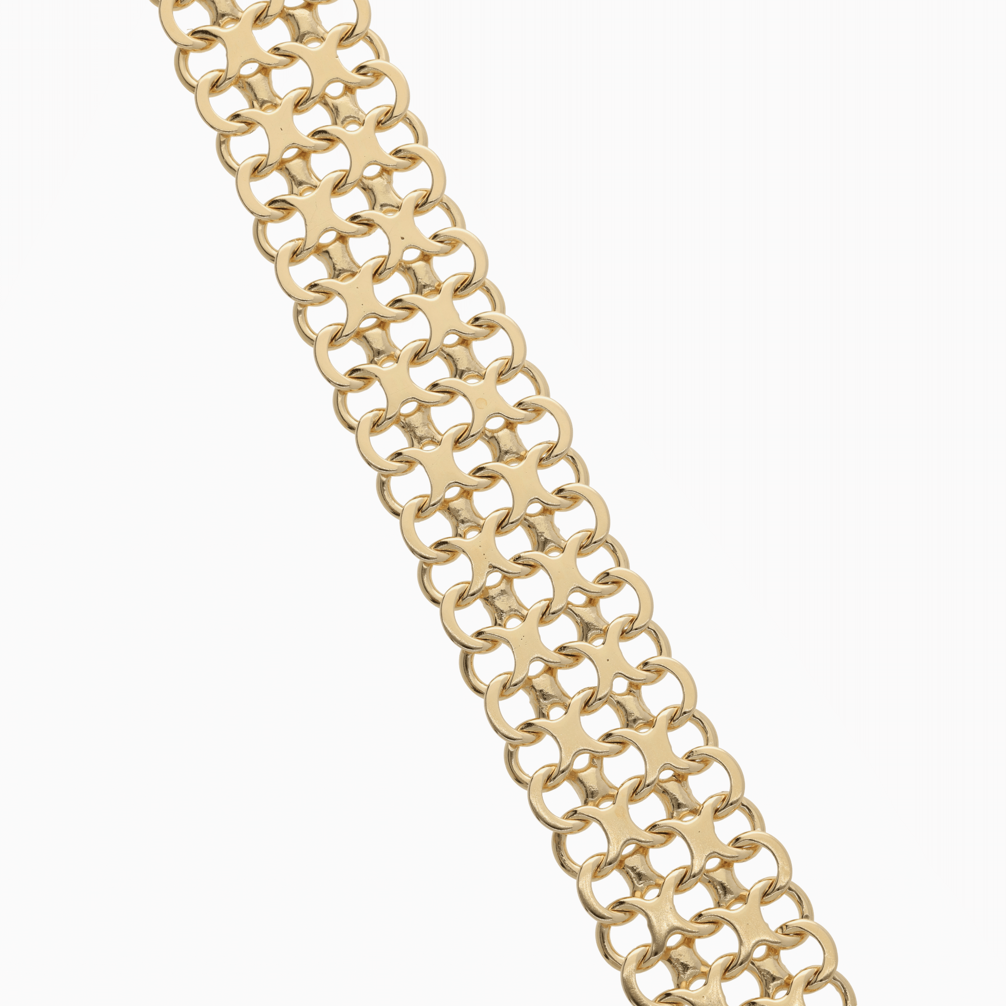 Armband x-länk 39,3g 18K guld