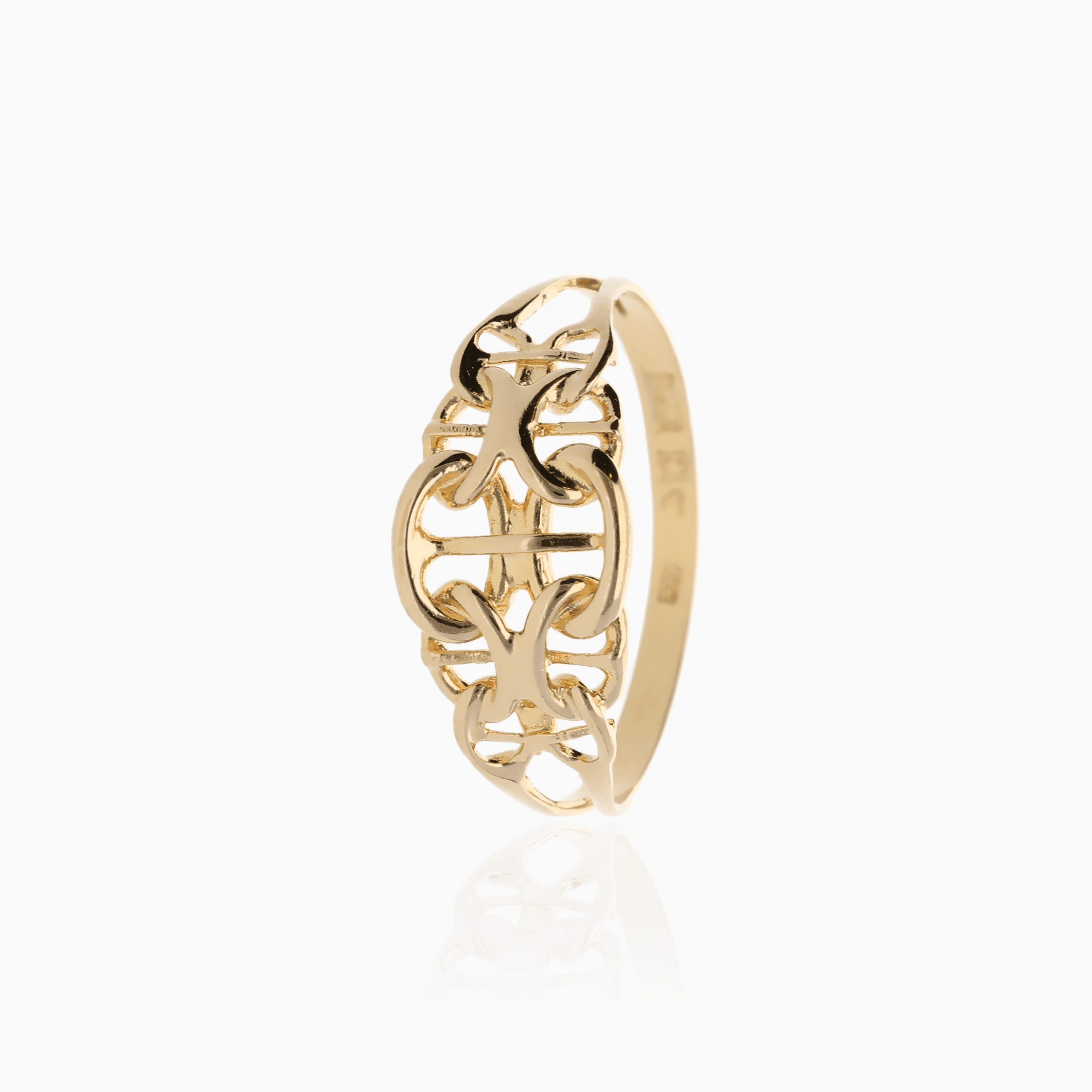 X-link ring 1.70g 18K gold