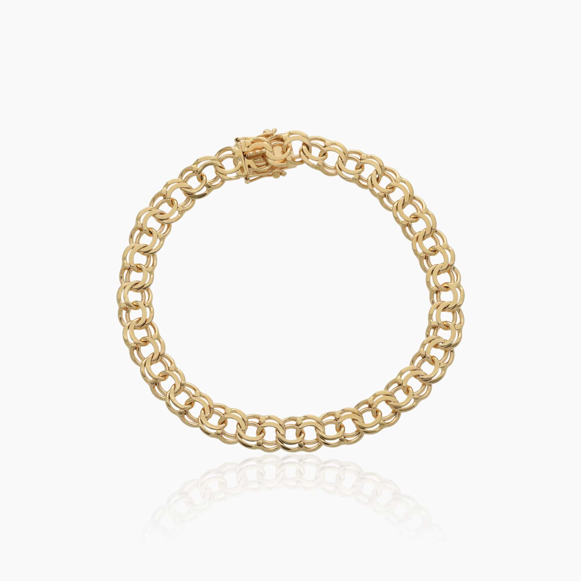 Bismarck bracelet 14.6g 18K gold