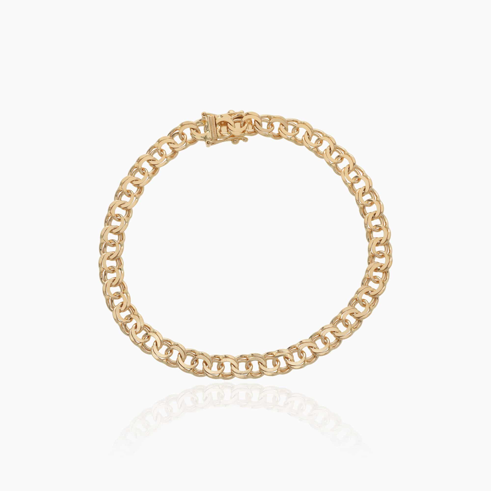 Bismarck bracelet 13.90g 18K gold