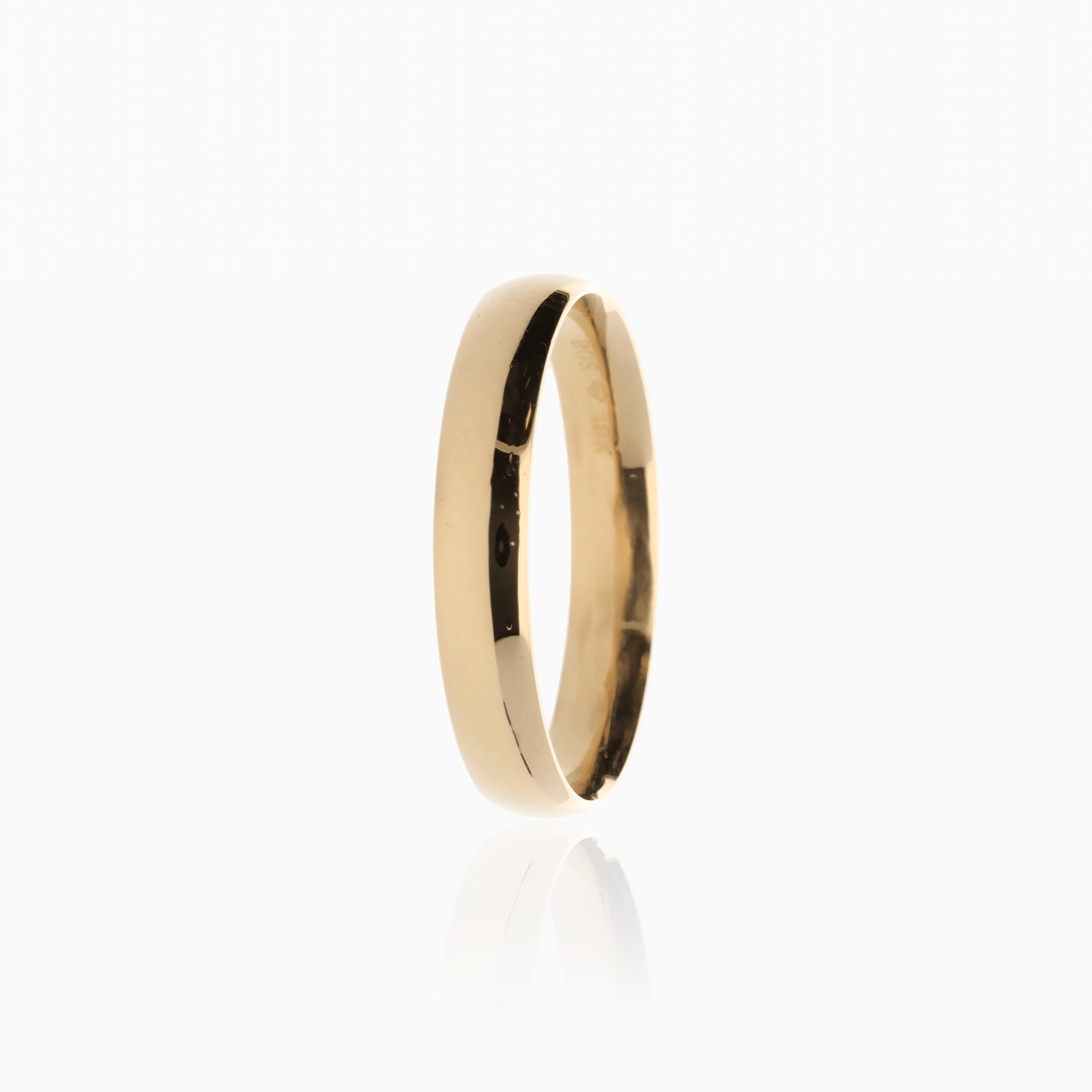 Plain ring 4.05g 18K gold