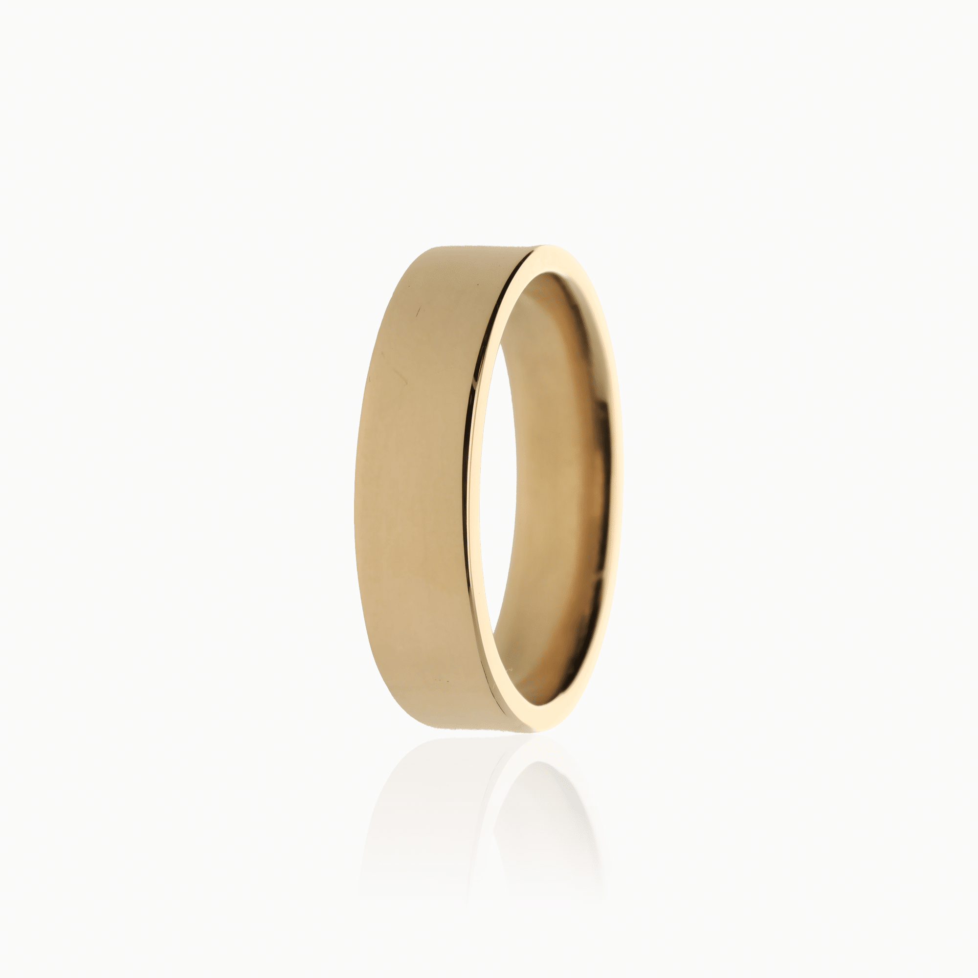 Plain ring 9.4g 18K gold