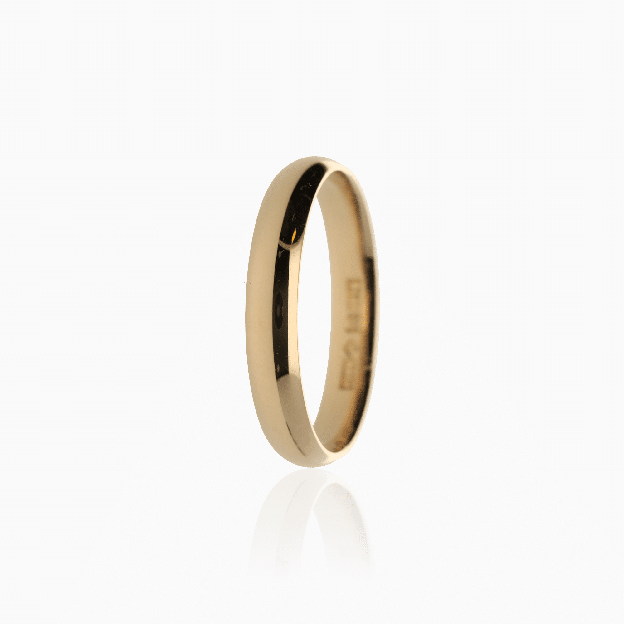 Gold ring plain 4.85g 18K gold