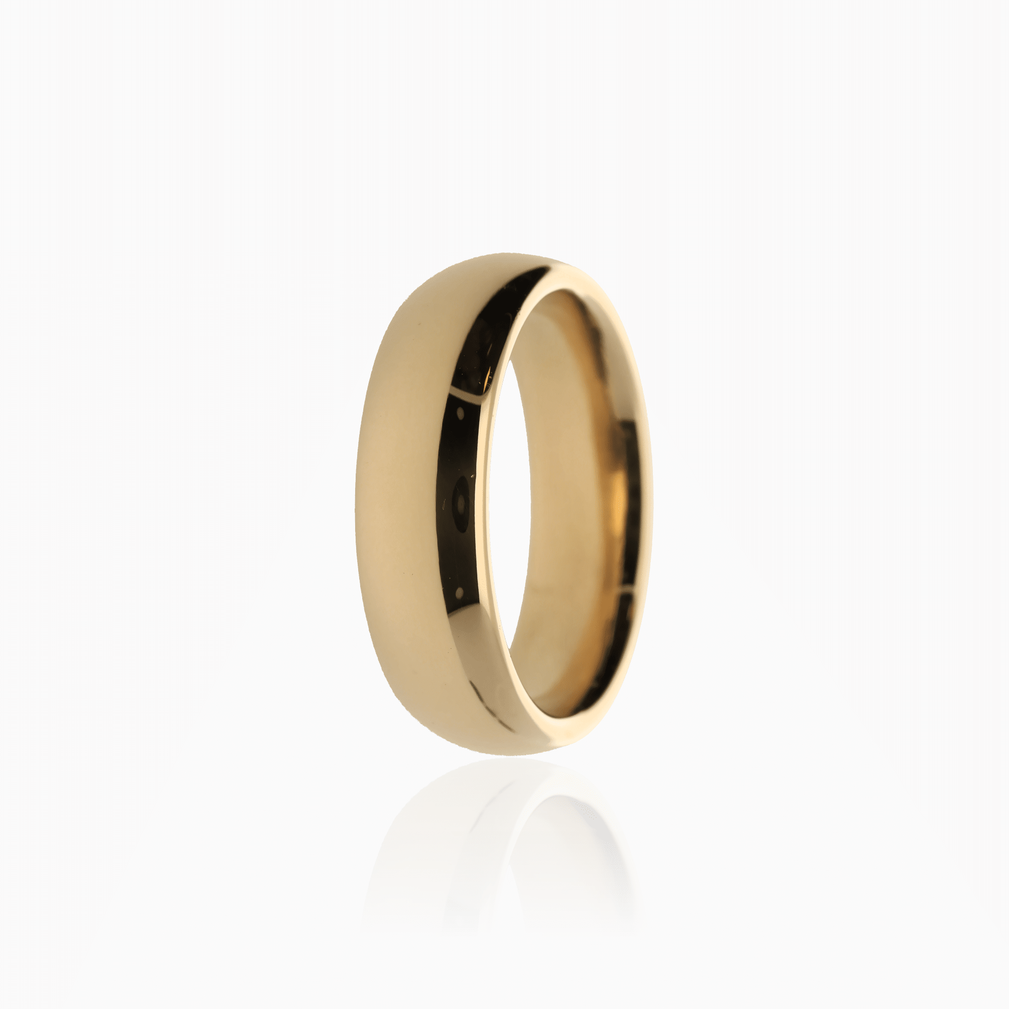 Plain gold ring 11.3g 18K