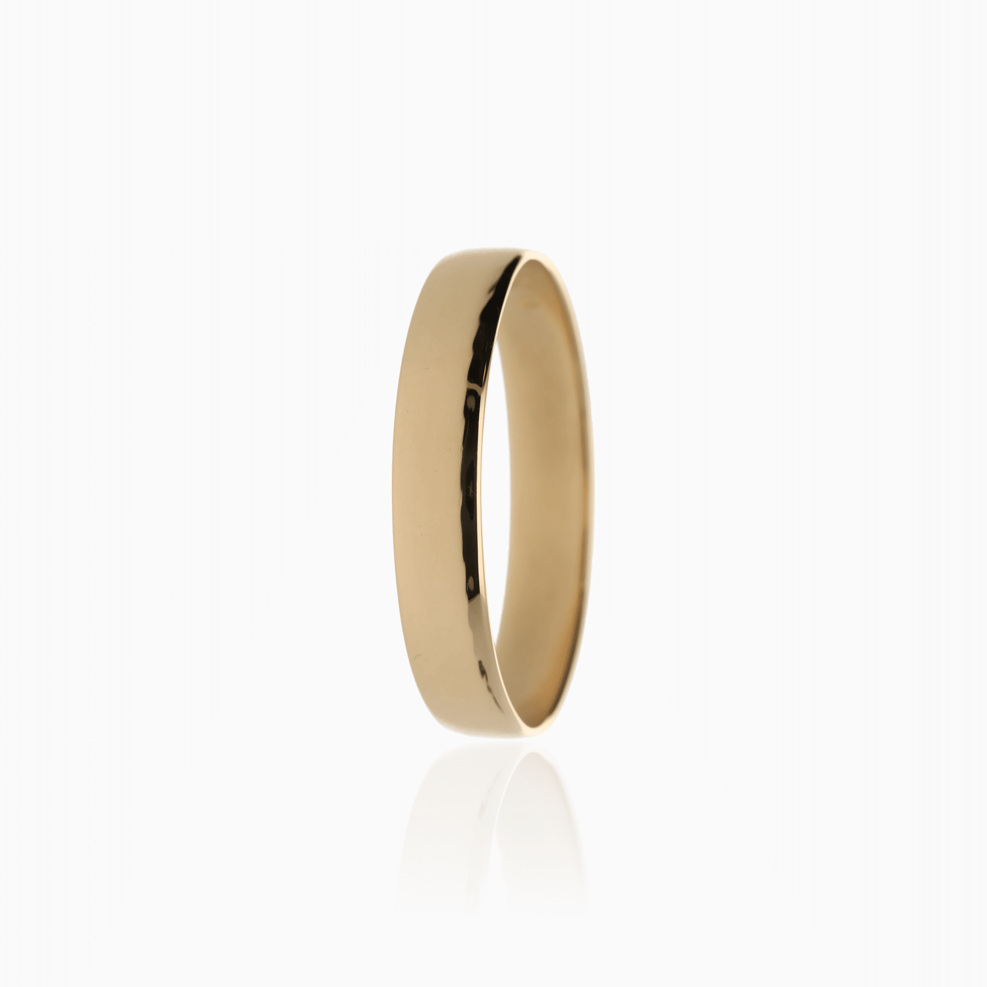 Slät guldring 2,3g 18K