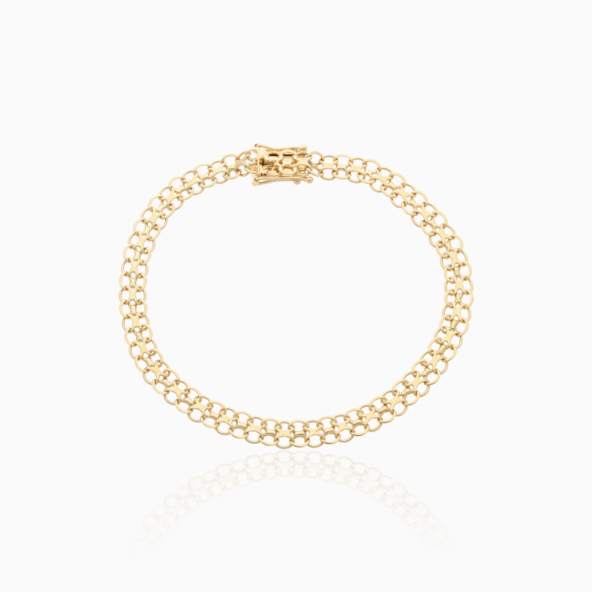 X-link bracelet 6.05g 18K gold