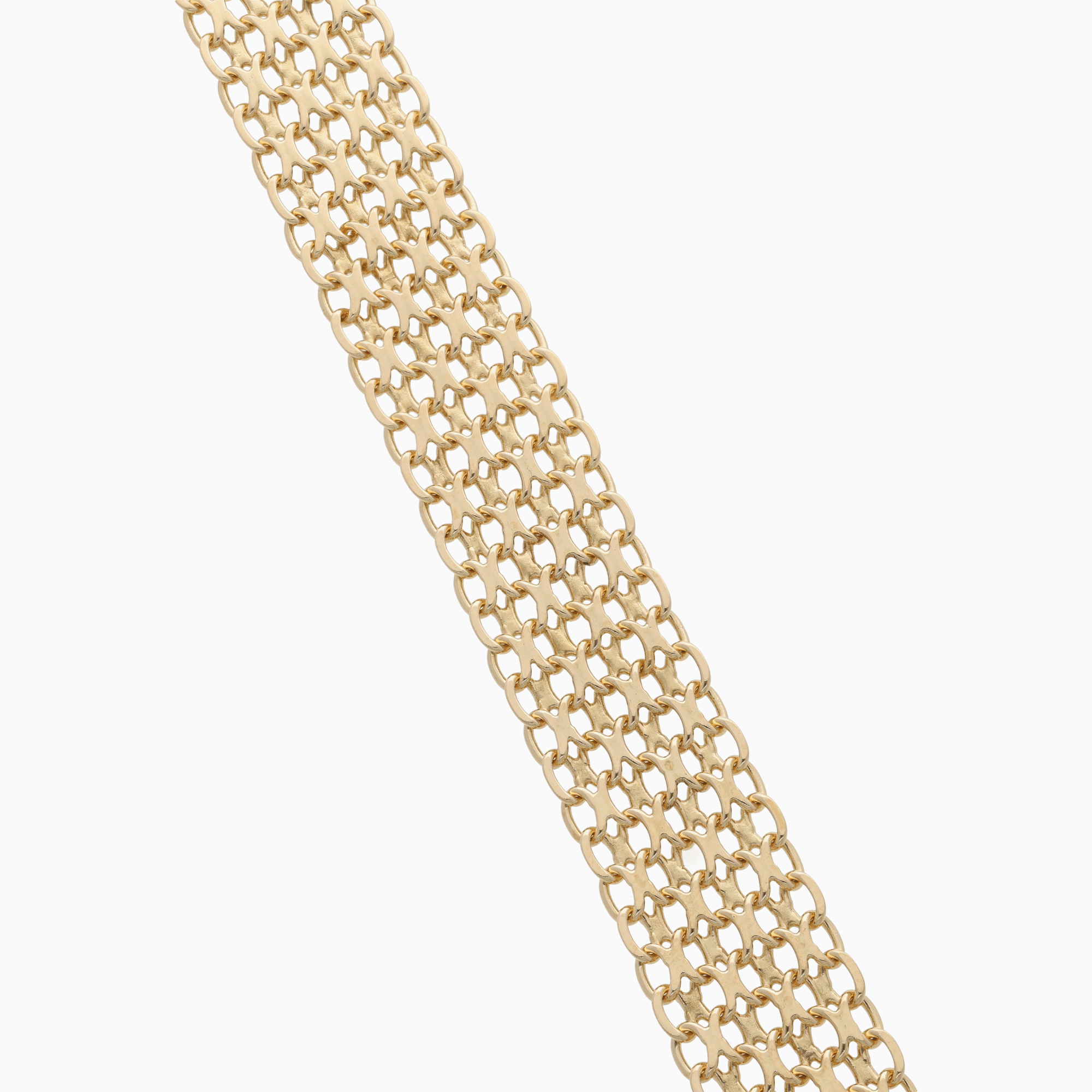 X-Link Bracelet 25.2g 18K Gold