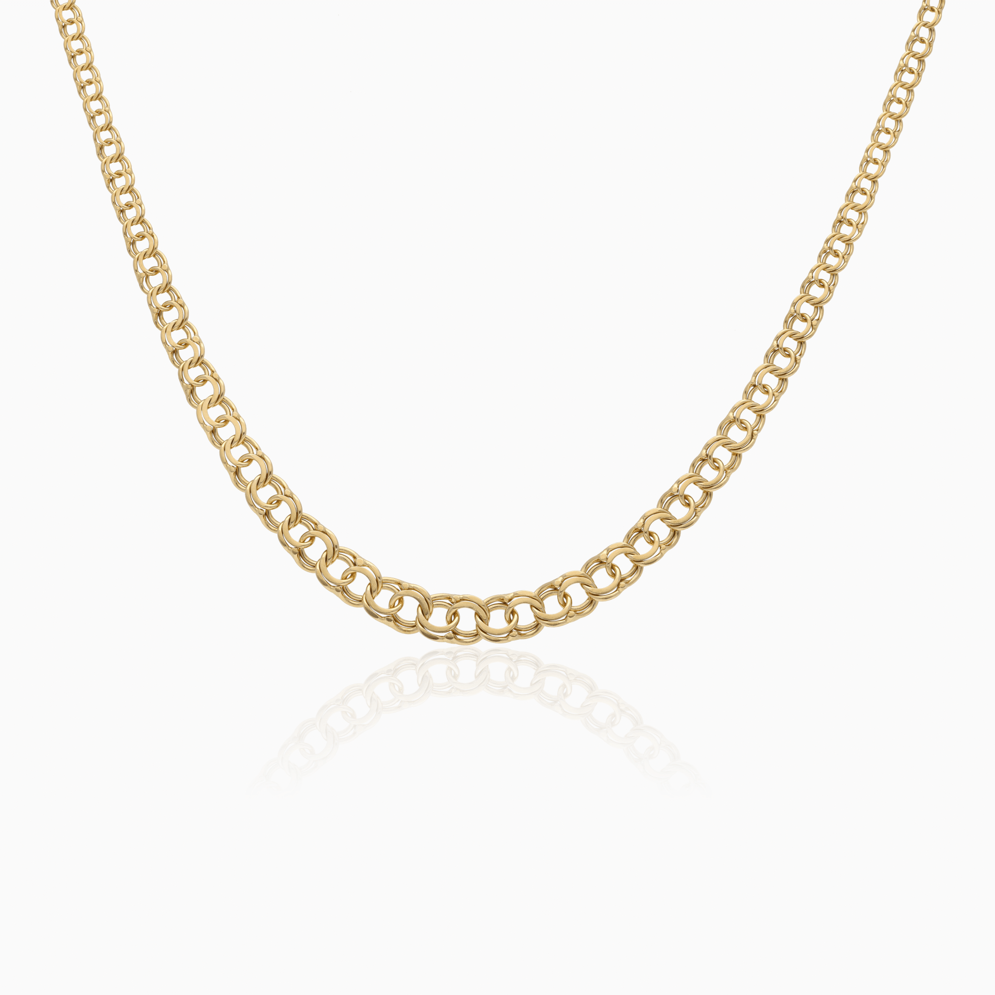 Bismarck necklace 10.25g 18K gold