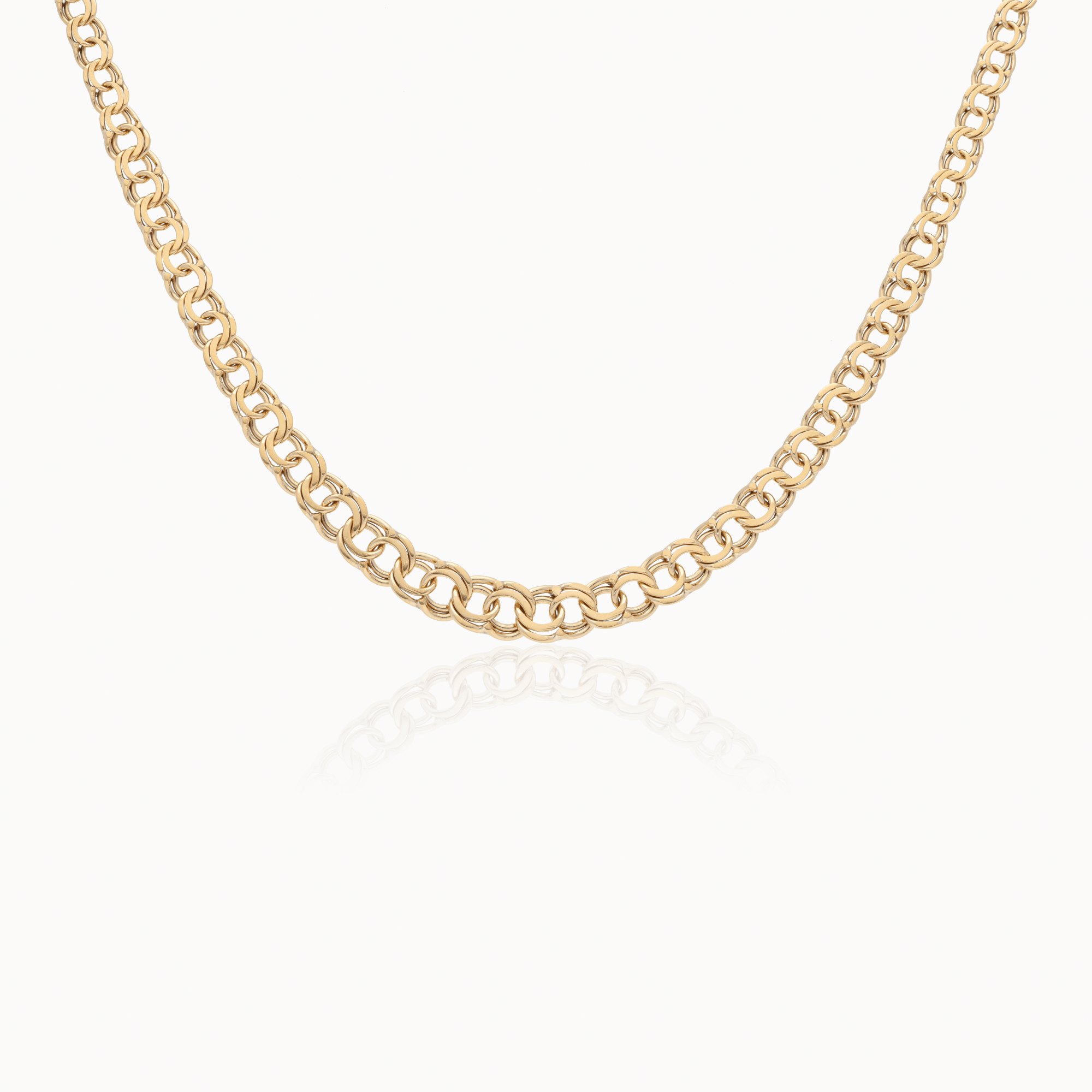 Bismarck necklace 15.8g 18K gold