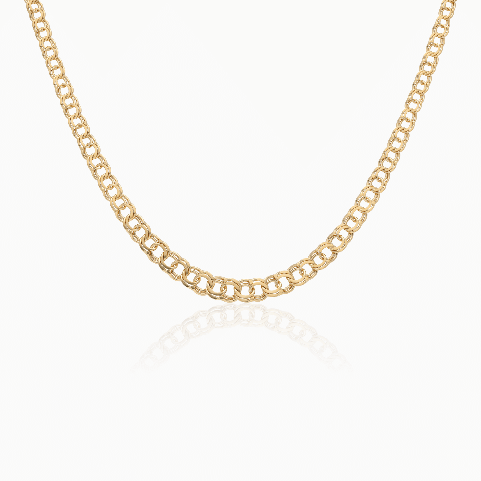 Classic Bismarck necklace 14.2g 18K gold