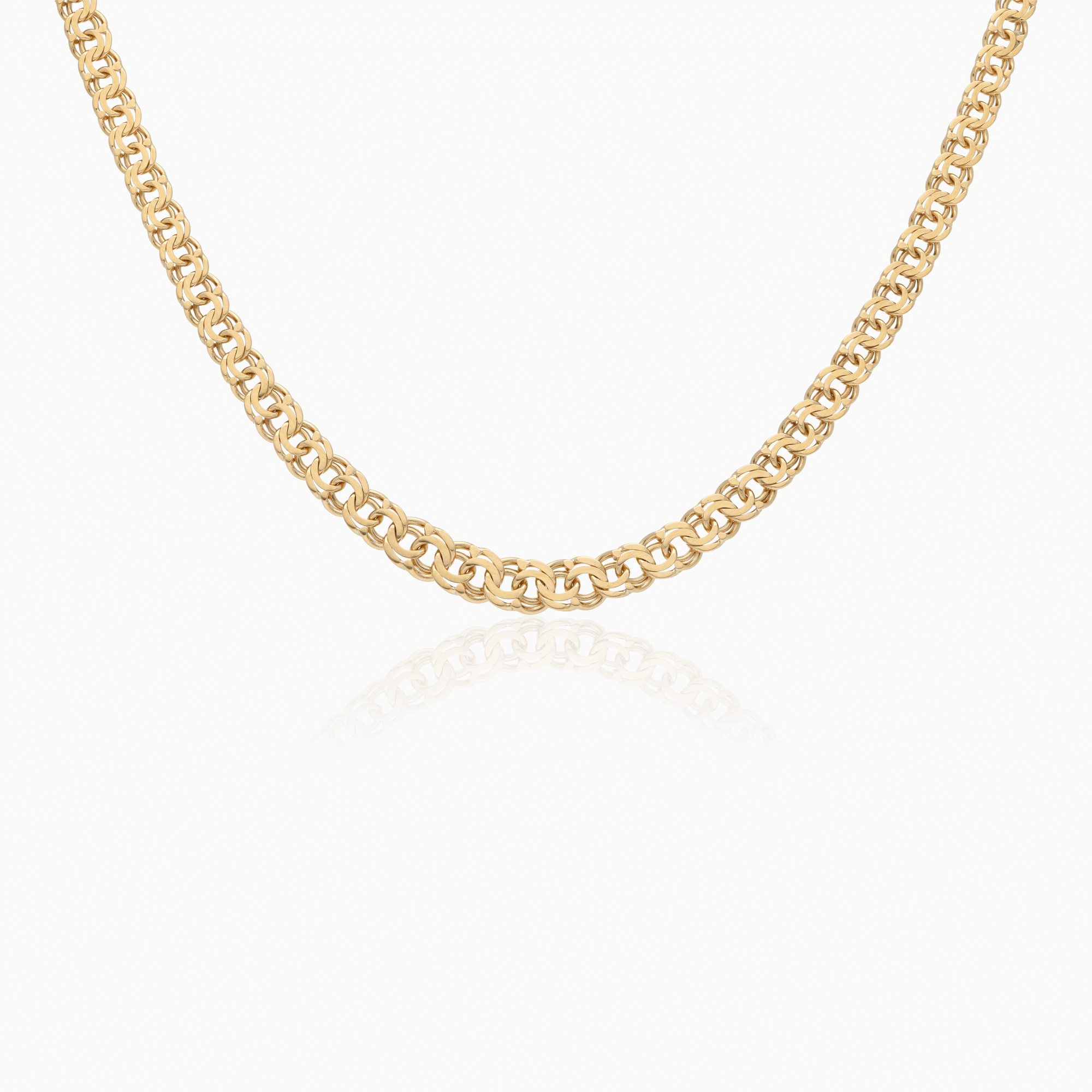 Classic Bismarck necklace 15.95g 18K gold