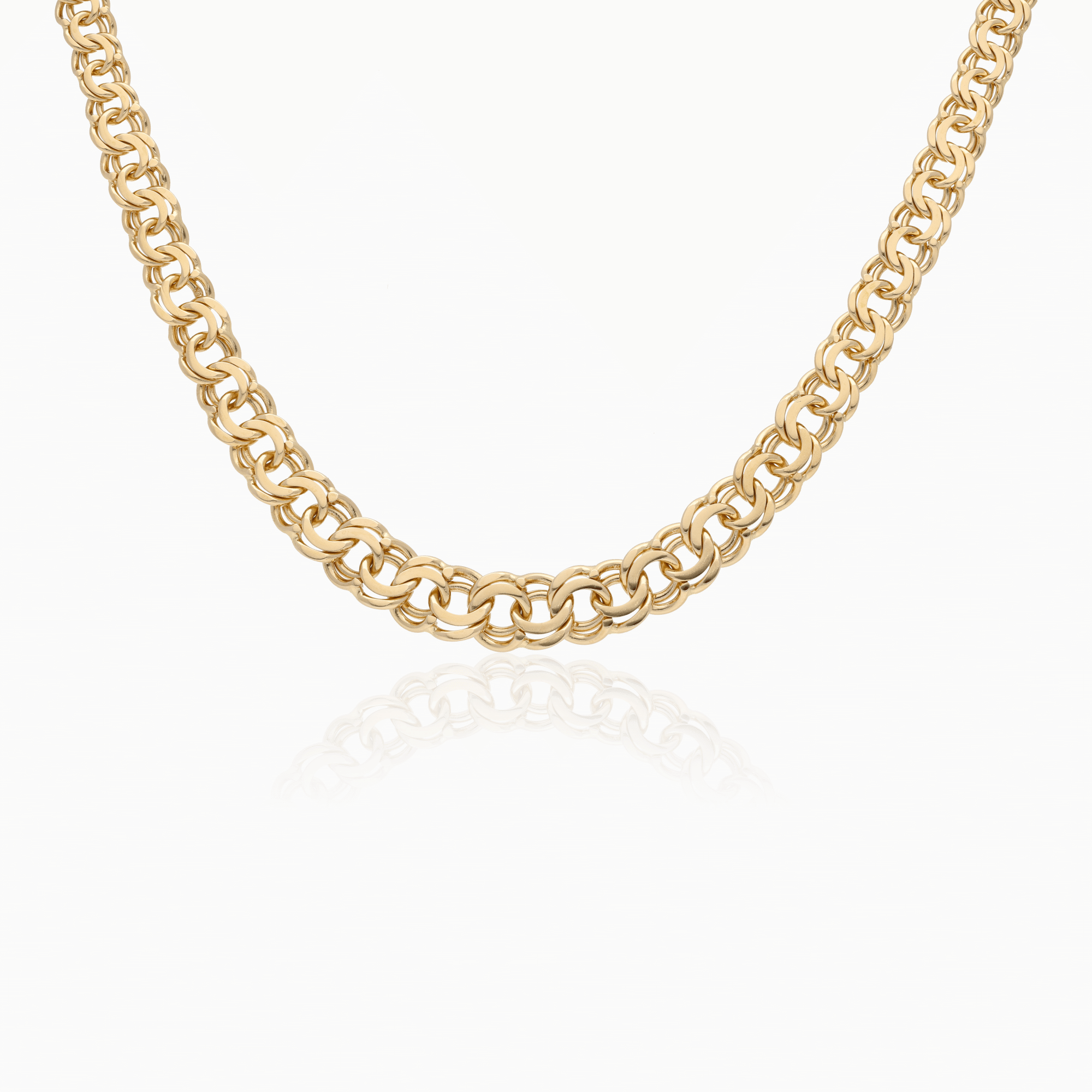 Bismarck chain 30.9g 18K gold