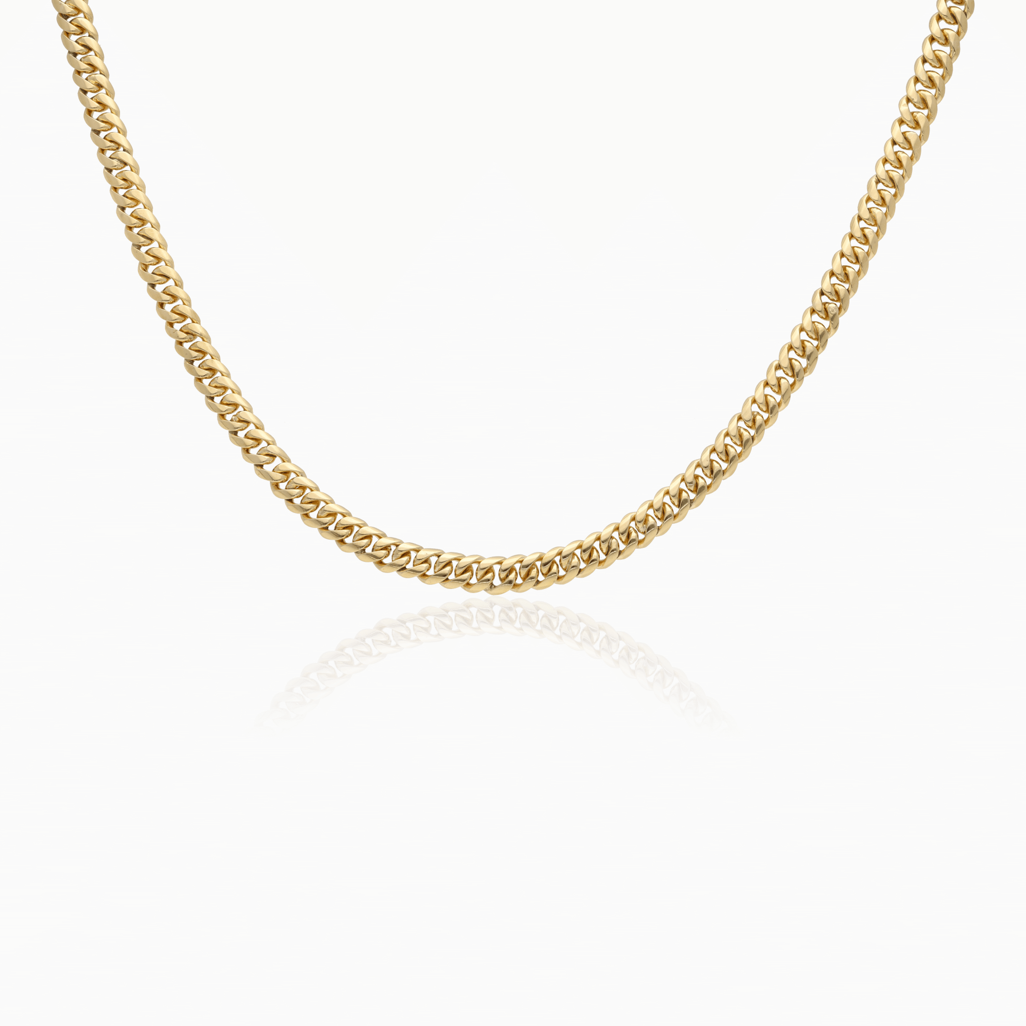 Curb chain 36.8g 18K gold