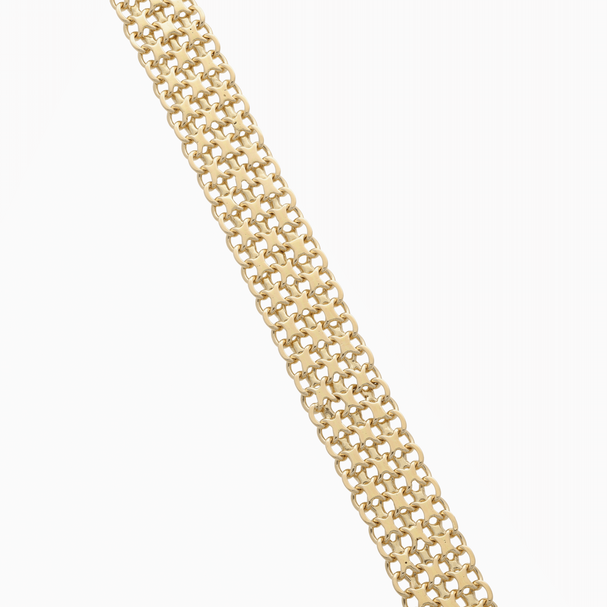 X-link bracelet 22.4g 18K gold