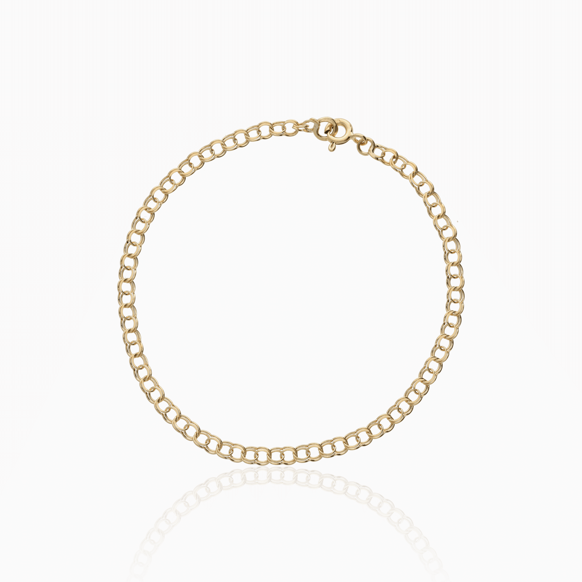 Classic Bismarck bracelet 2.15g 18K gold