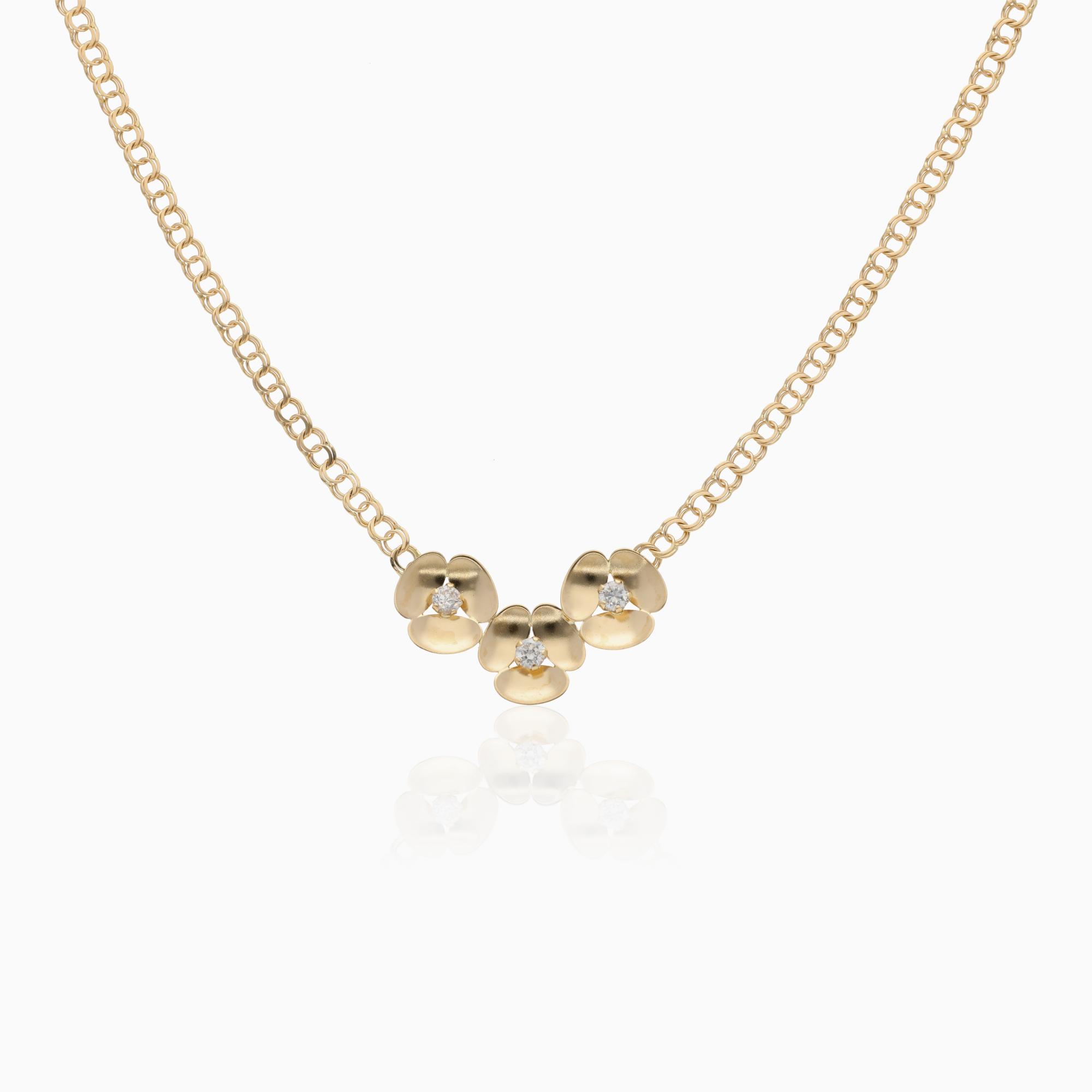 Bismarck Necklace with Pendant 5.7g 18K Gold