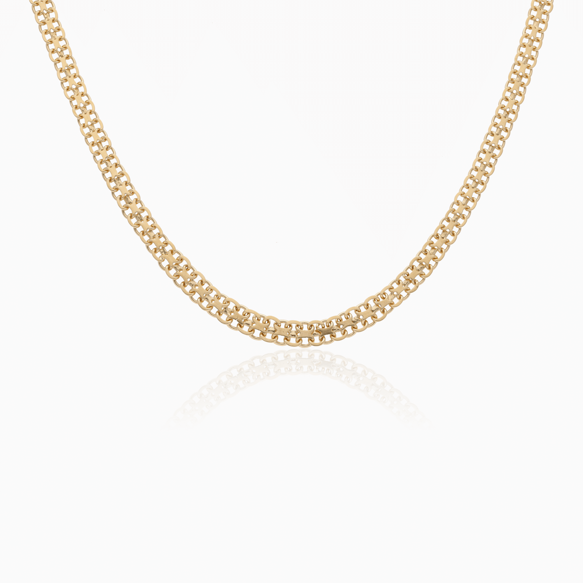 X-länk halsband 12,3g 18K guld