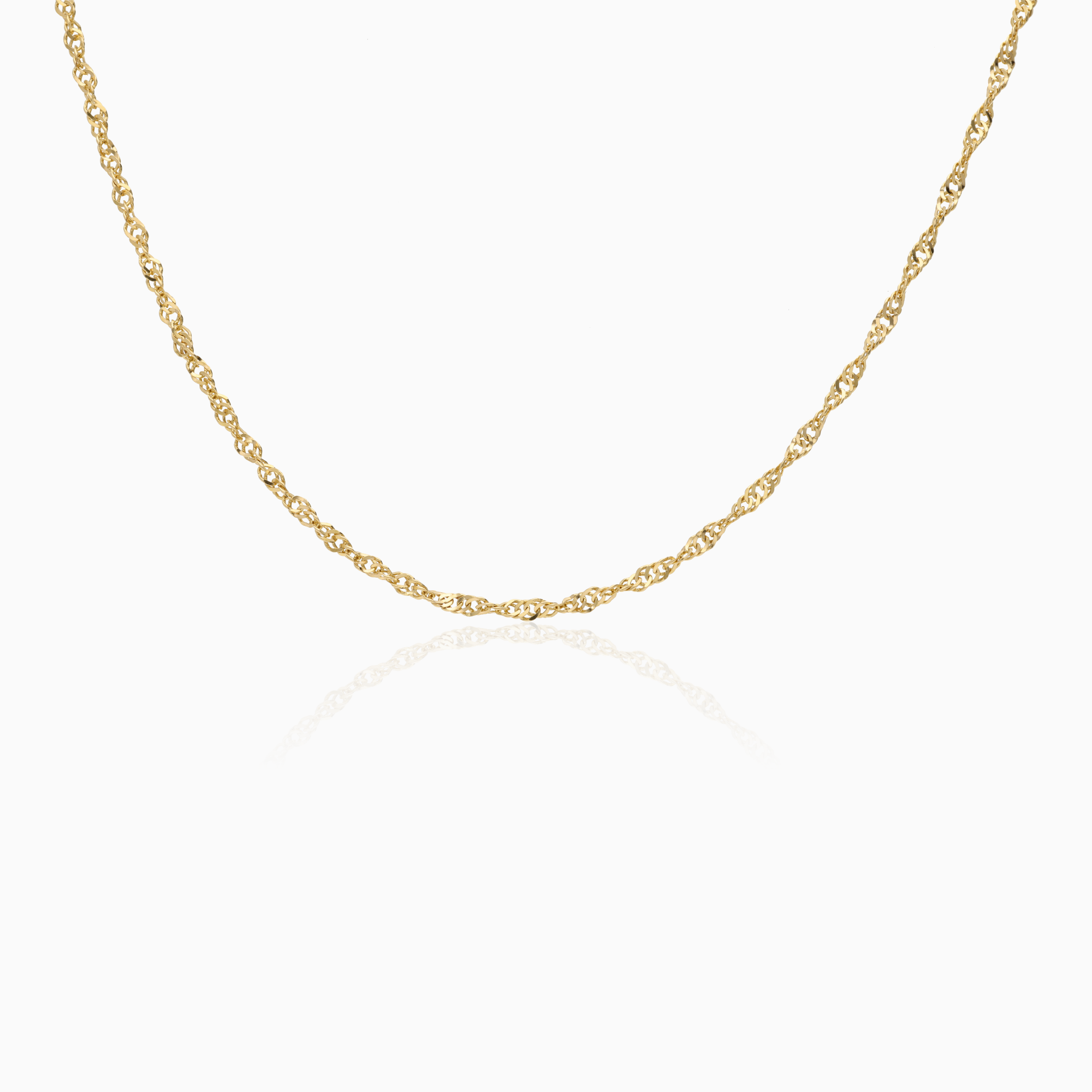 Fantasy necklace 4.15g 18K gold